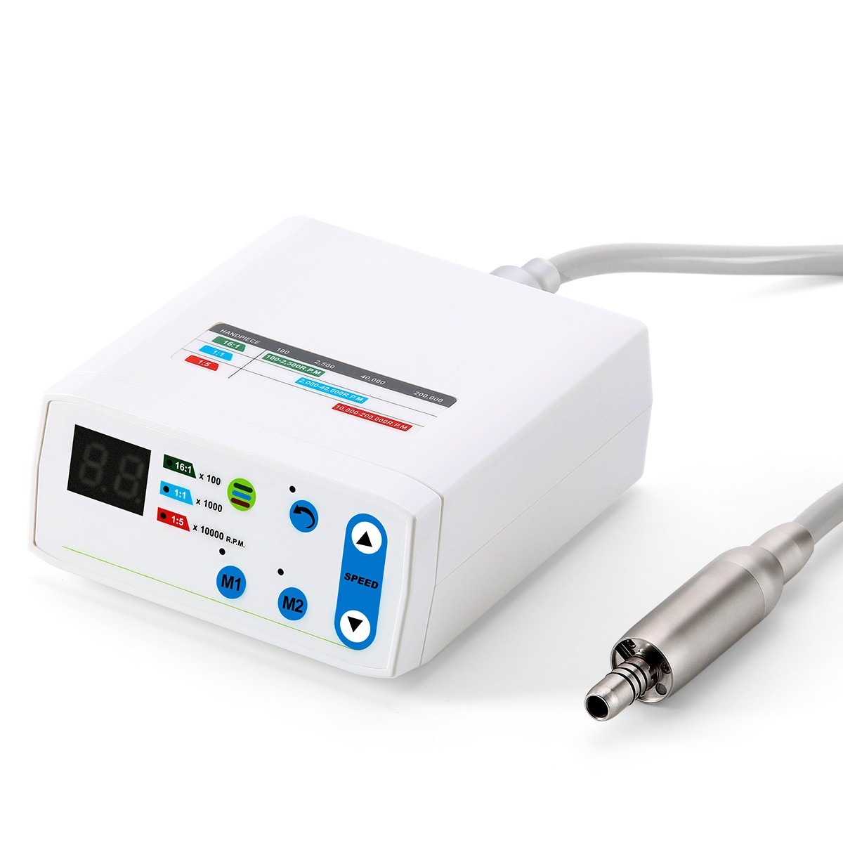 AZ Dental Brushless LED Electric Micro Motor 1:1/1:2 20° Saw Surgical Handpiece