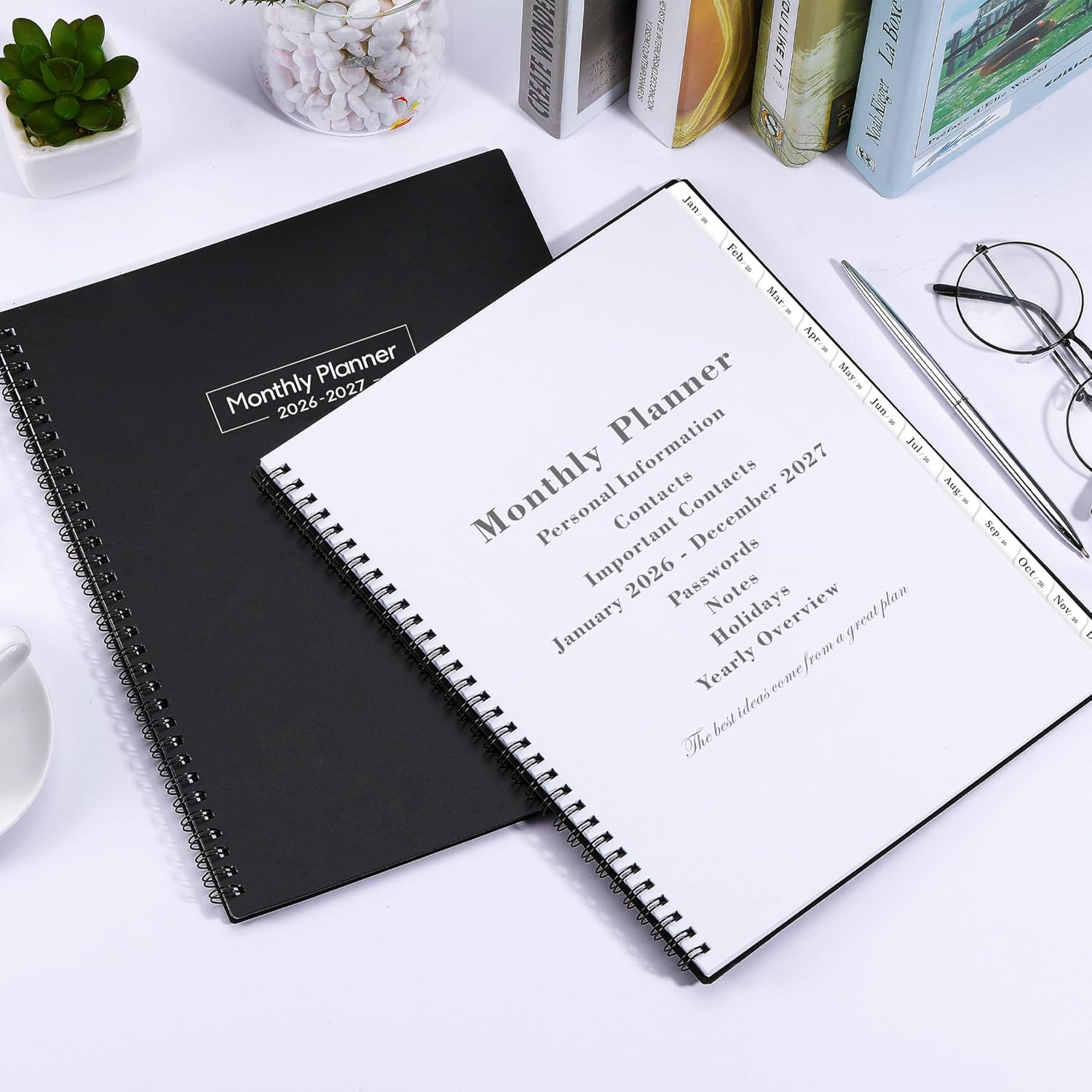 2026-2027 Monthly Planner – Monthly Planner from January 2026 to December 2027,