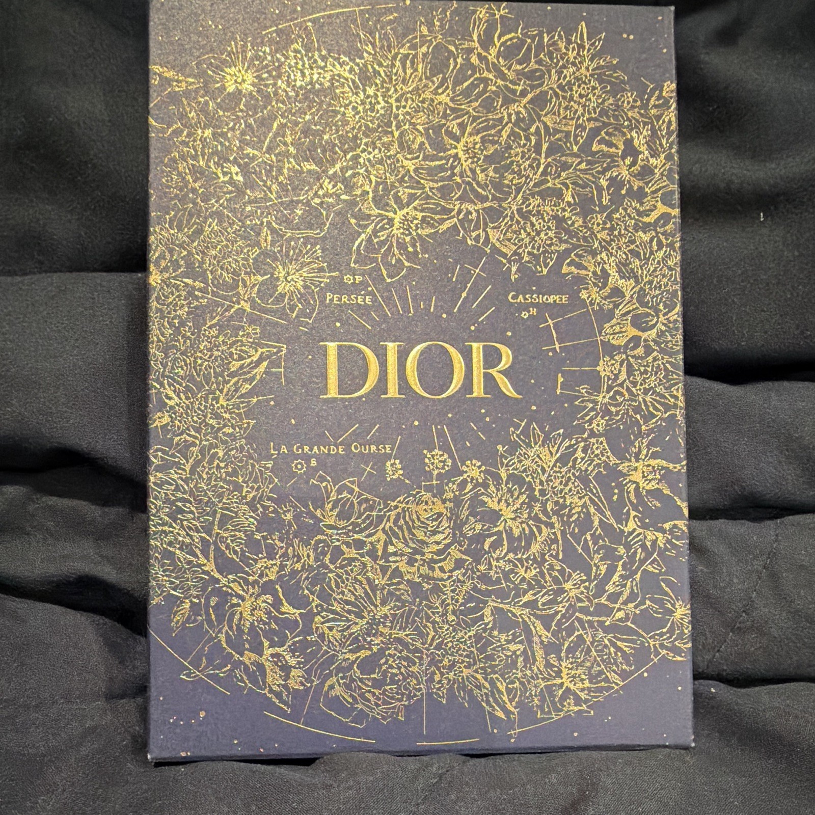 Dior La Grande Coursier Hardcover Blank Journal/Notebook Dark Blue in BOX