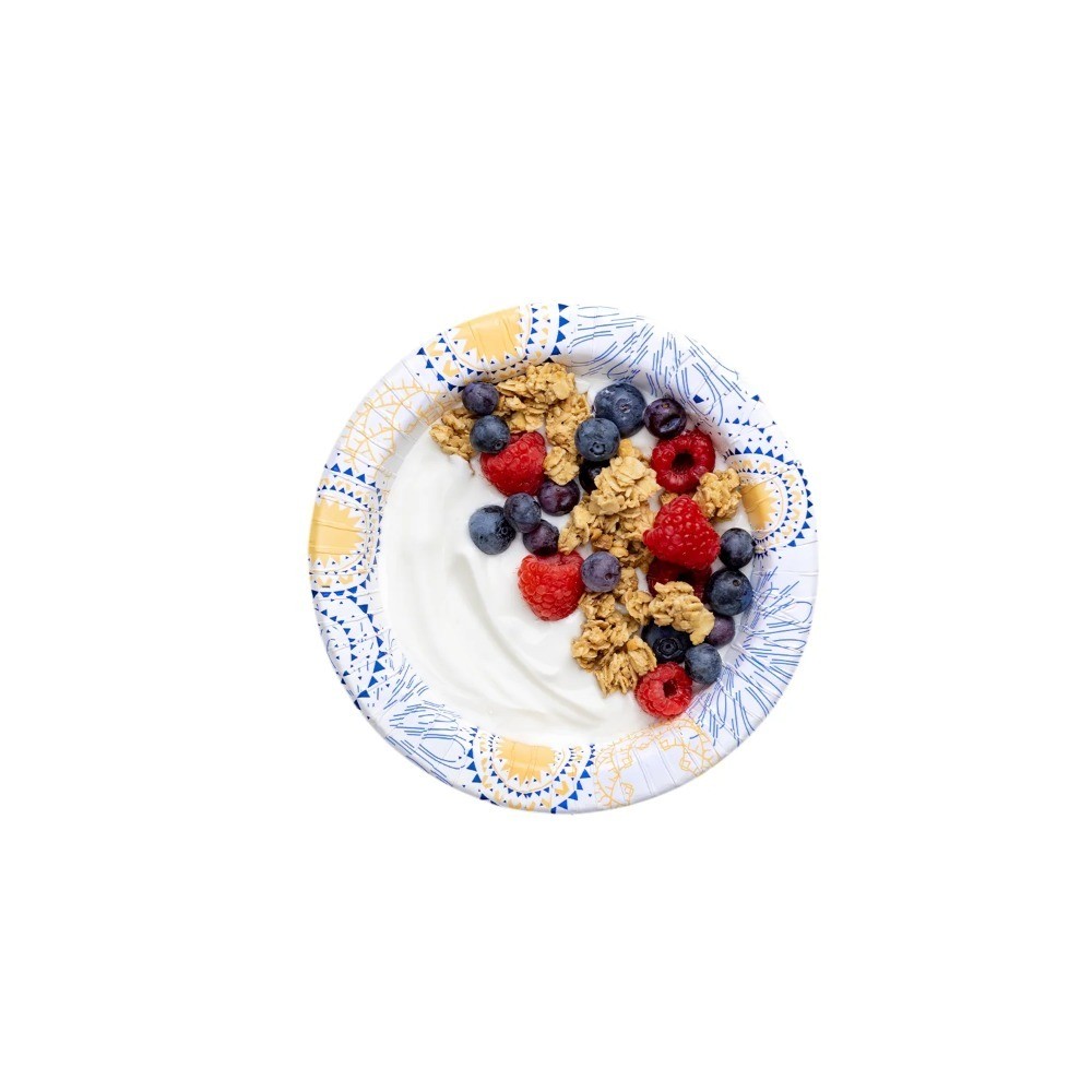 Disposable Paper Bowls 10 oz 50 Pack Sturdy Everyday Use Eco Friendly Bowls