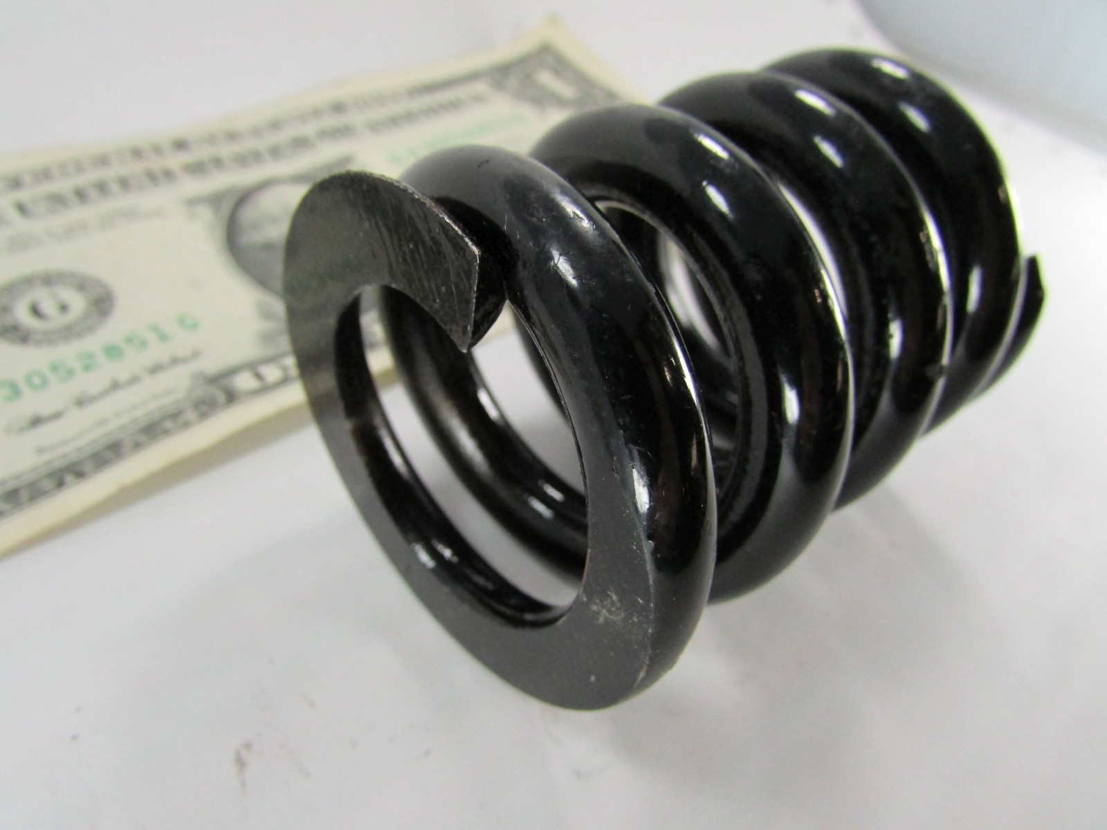 1-Pc Stiff Steel Coil Compression Springs, 2.47″ Long x 1.90″ Diameter Flat Ends