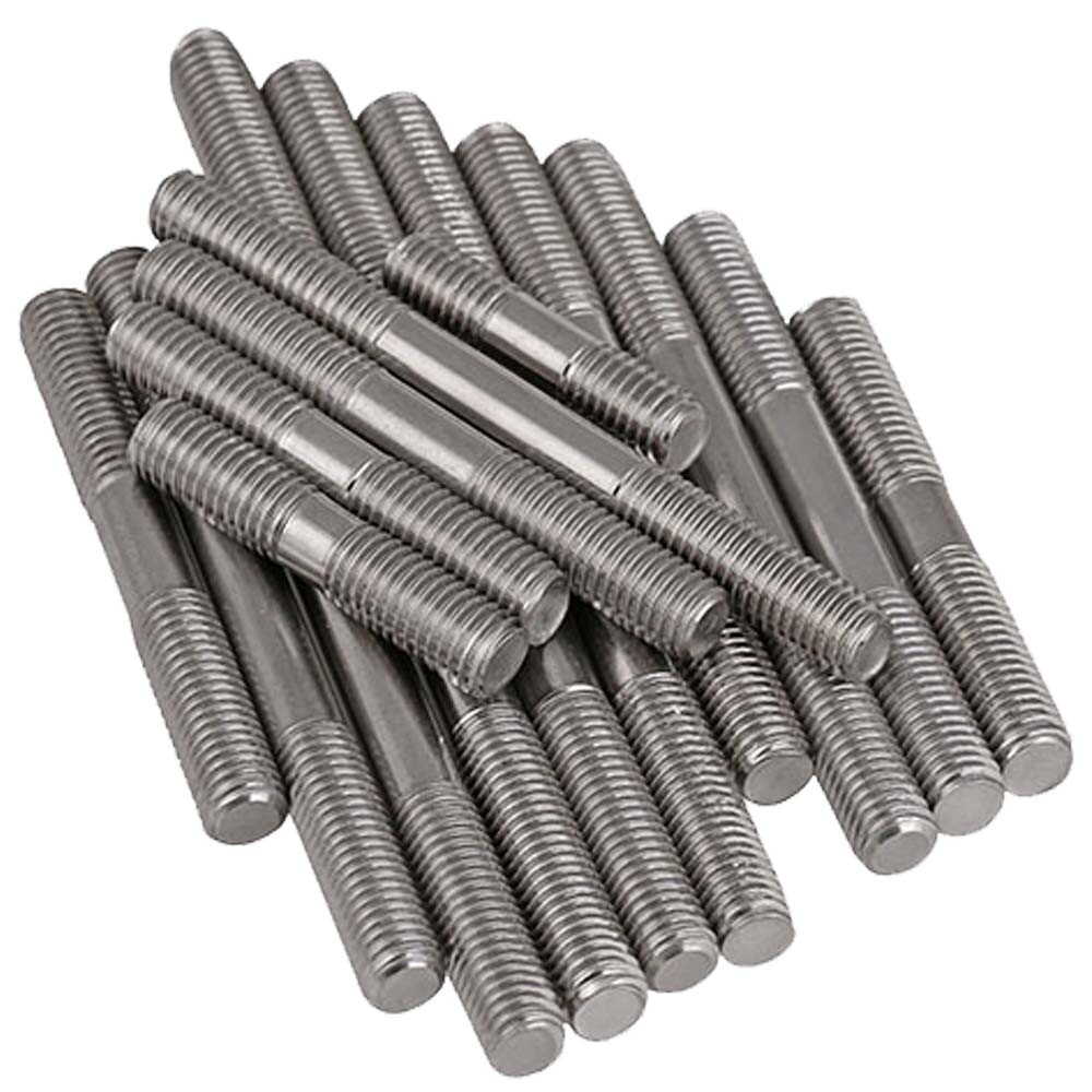 Metric M12 40mm-250mm Stainless Steel Double End Threaded Stud Bolts Screws Rod