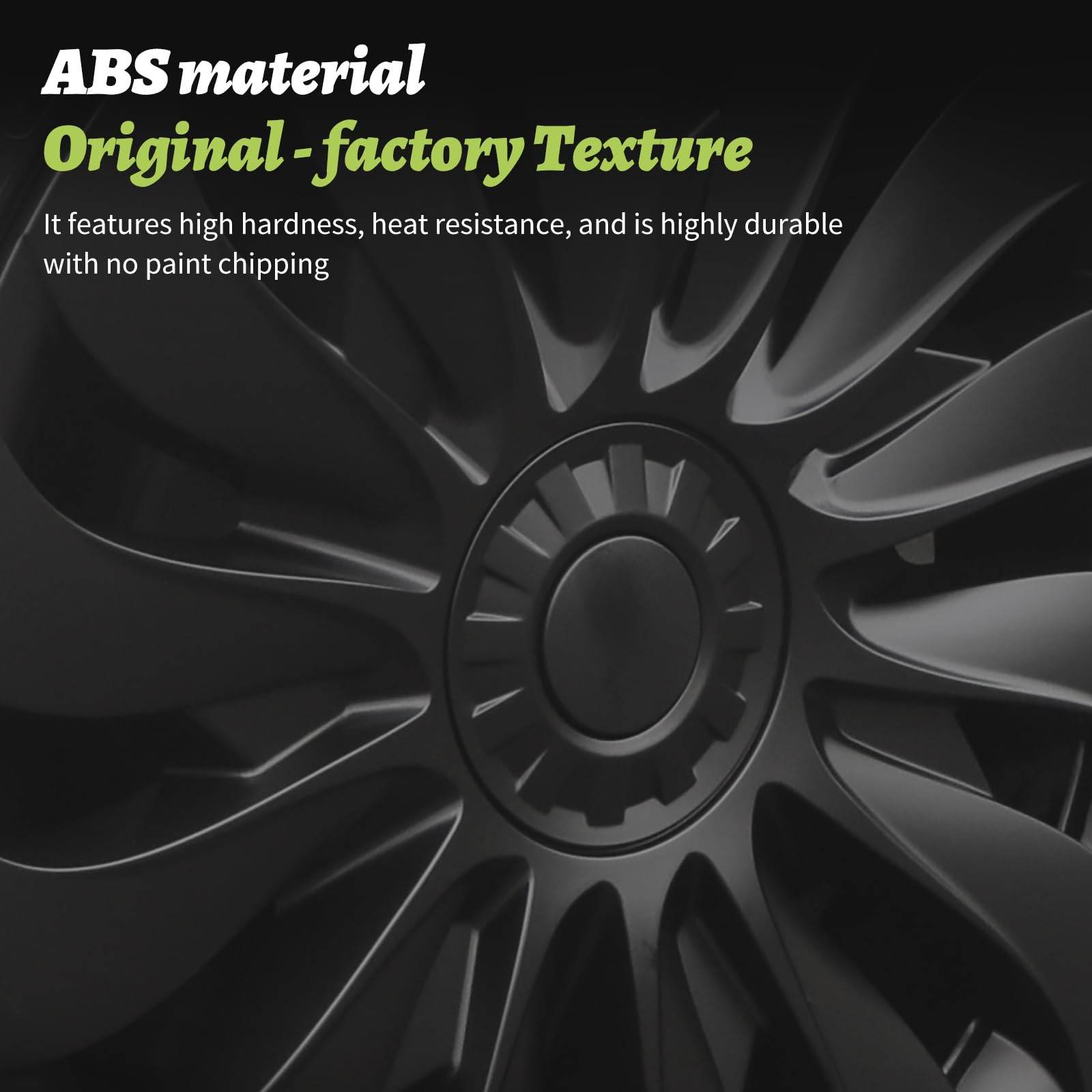 18 Inch Left Wheel Cover Hubcap For Model 3 Highland 2023 2025 Storm Style ABS