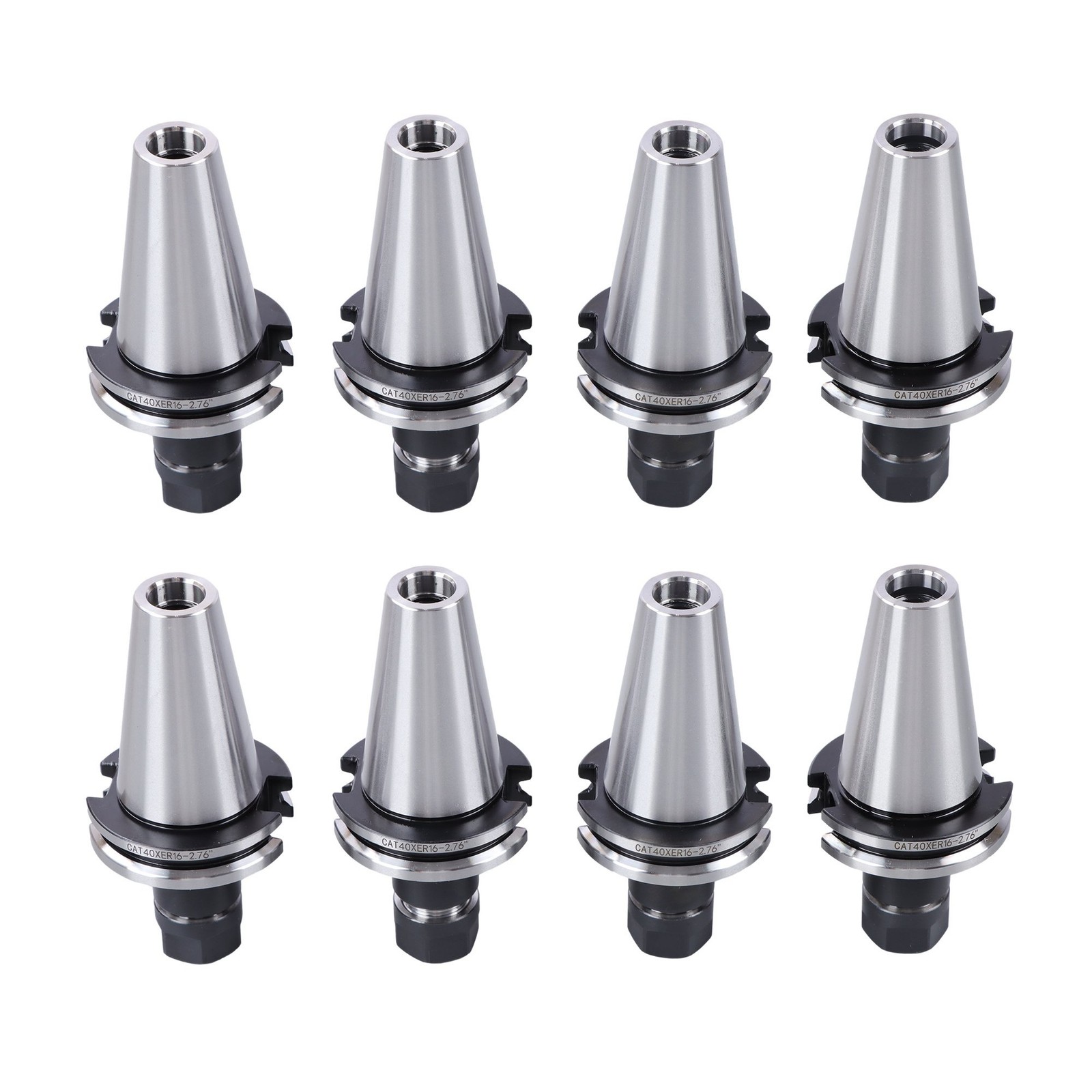 10x CAT40-ER16 Collet Chuck 70mm 2.76″ G2.5 20000RPM CNC Milling Tool