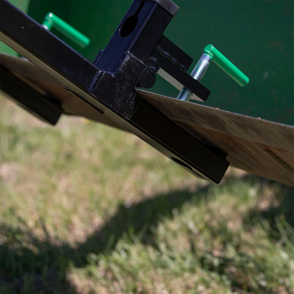 Titan Attachments Light-Duty 43″ Clamp-On Pallet Forks, 30″ x 3″ Fork Length