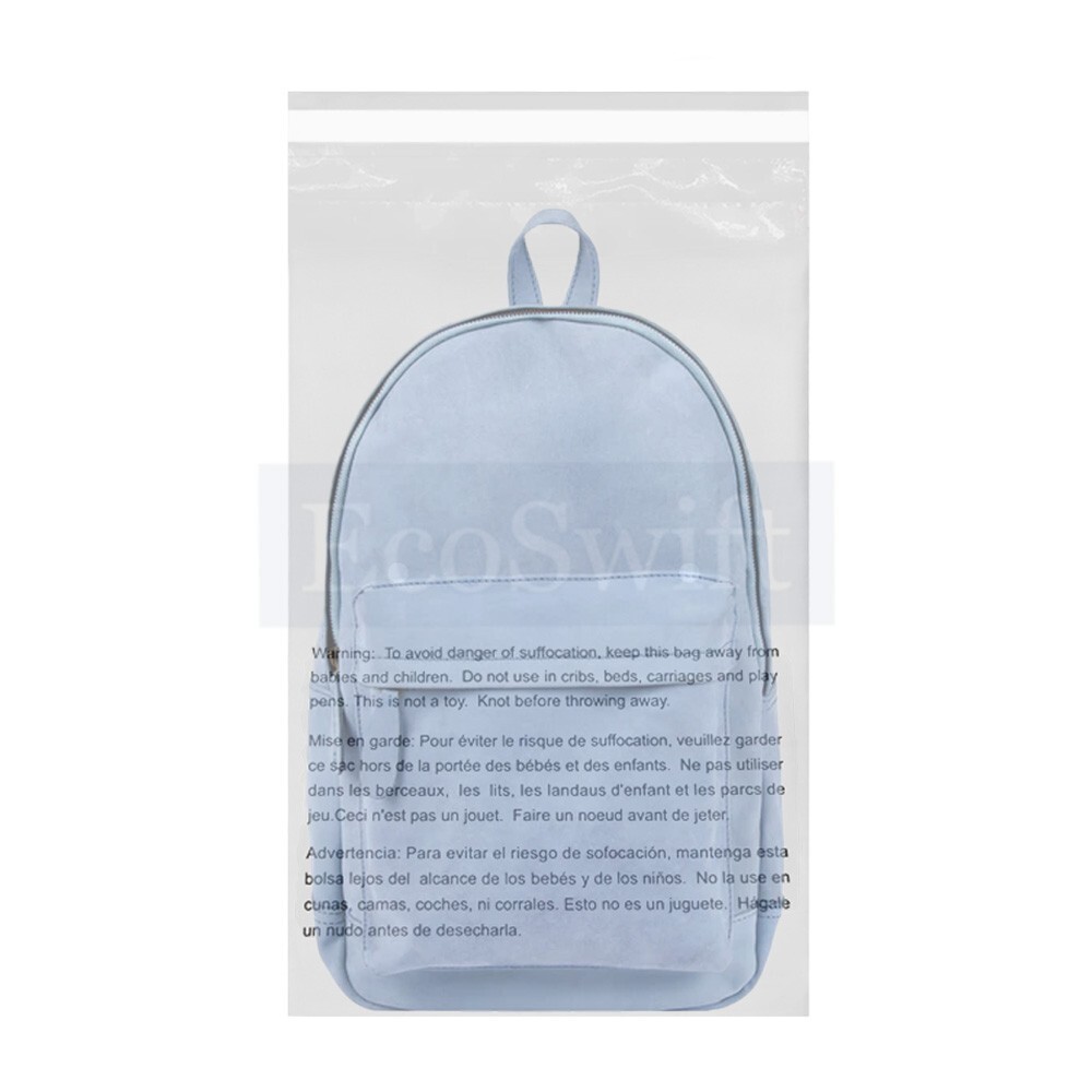 35 24×36 LARGE Self Seal Suffocation Warning Clear Poly Bags 1.5 mil Free Ship