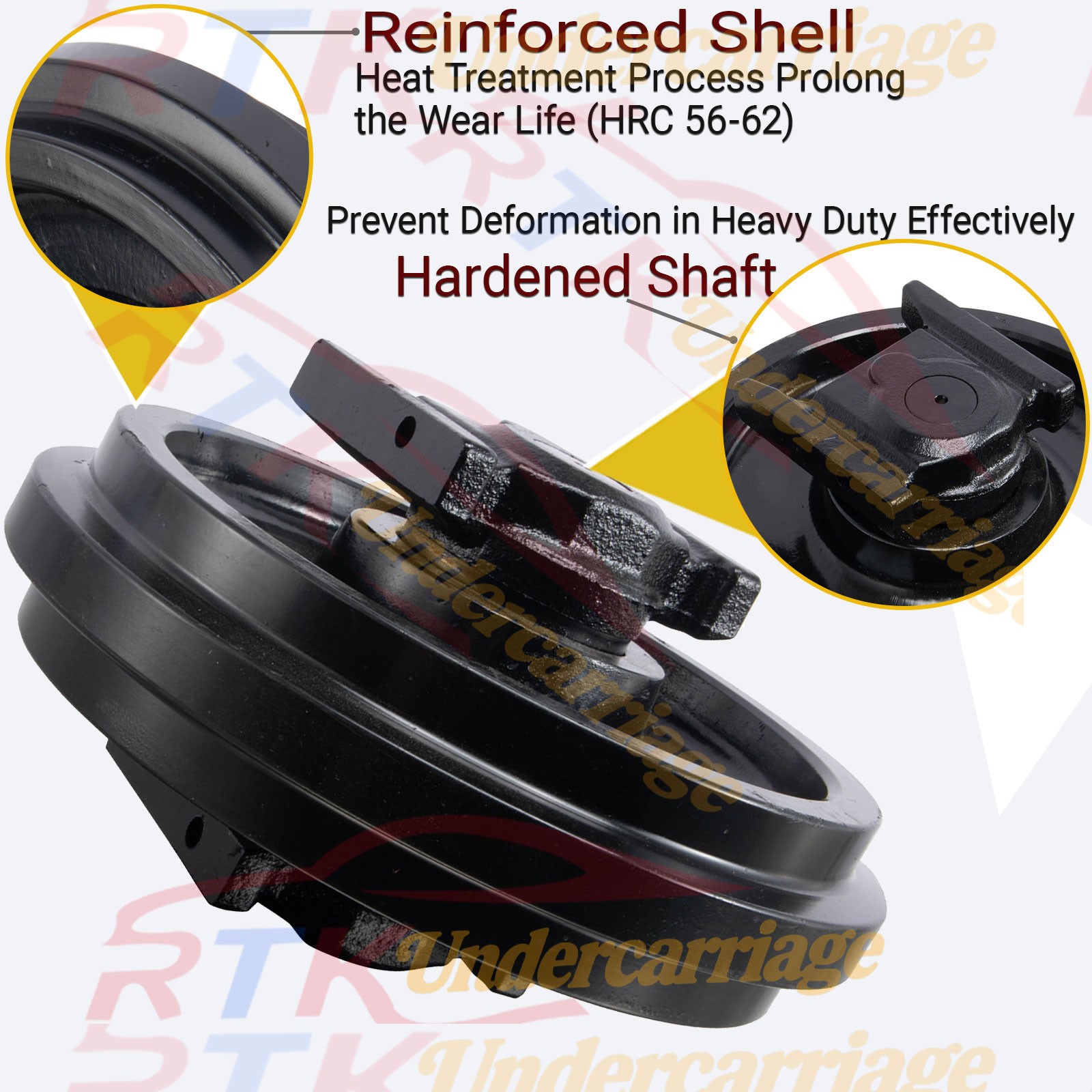 6588999 Track Idler for Bobcat 331D 331 331E 331G 334 325 328 334 270-00011