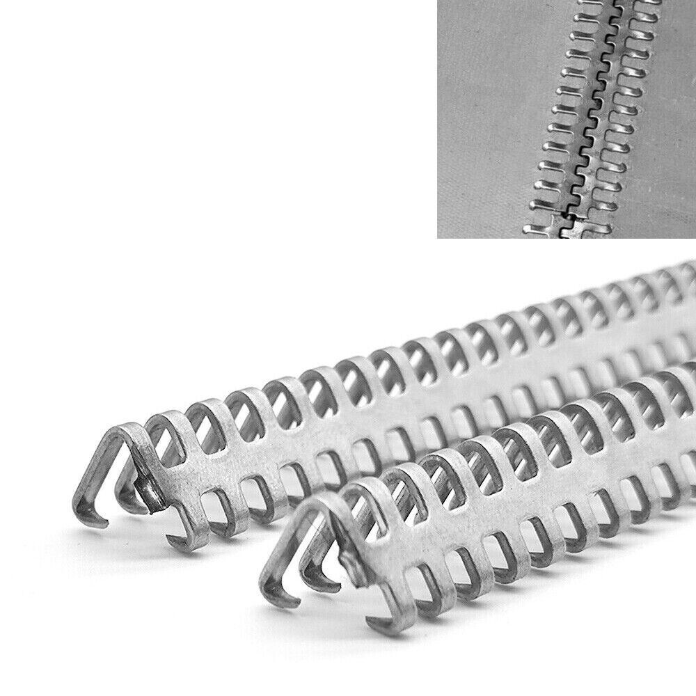 PVC PU PVK Belt Fasteners Unibar 12″ Hooks with Pins Stainless Steel 4 Pack