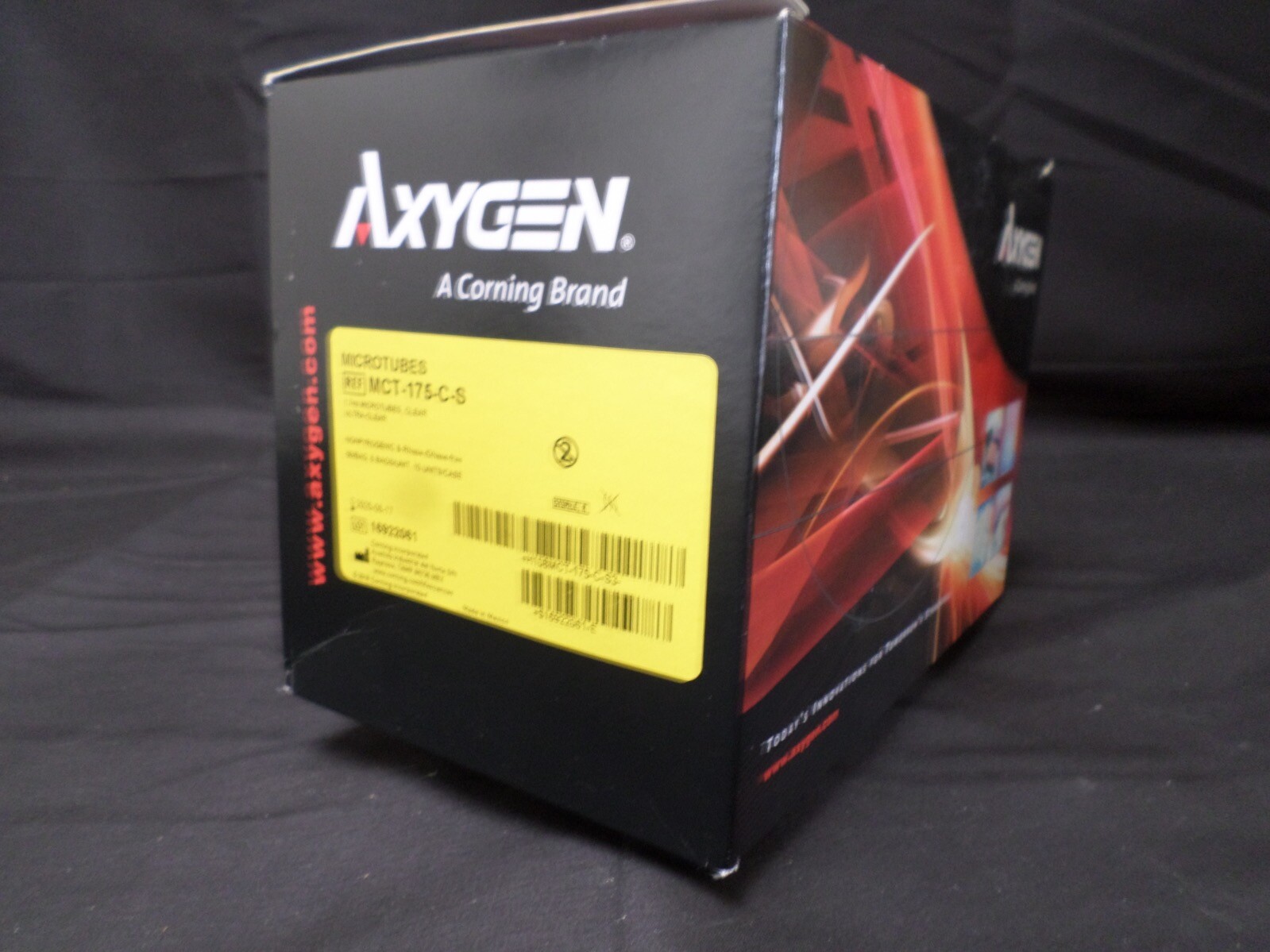 AXYGEN 1.7mL Ultra-Clear Sterile Nonpyrogenic MIcrotubes MCT-175-C-S (250/pk)