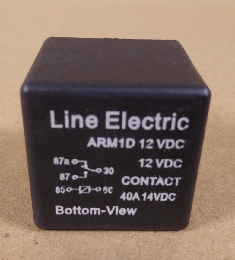 (10x) Line Electric 12V 40A SPDT General Purpose Relay 5 PIN