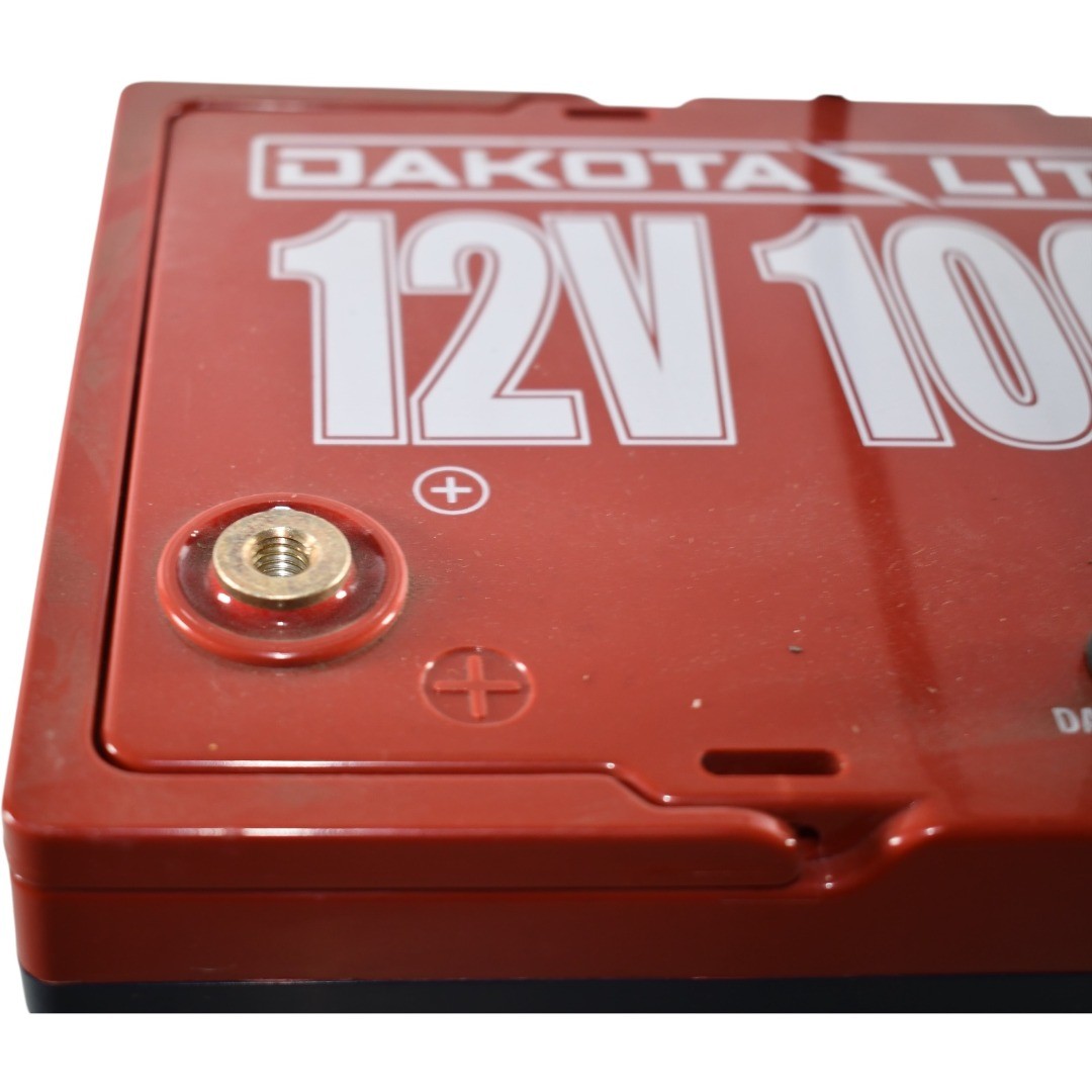 Dakota Lithium 12V 100Ah LiFePO4 Deep Cycle CAN Bus Group 24 1280Wh Battery