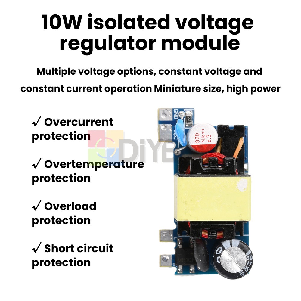 5V 12V 24V Isolated Switching Power Supply Module AC-DC Buck Module 220V 110V
