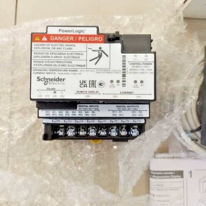 1PC- Schneider METSEPM5563RD power meter PowerLogic PM5563RD, 2 ethernet- NEW