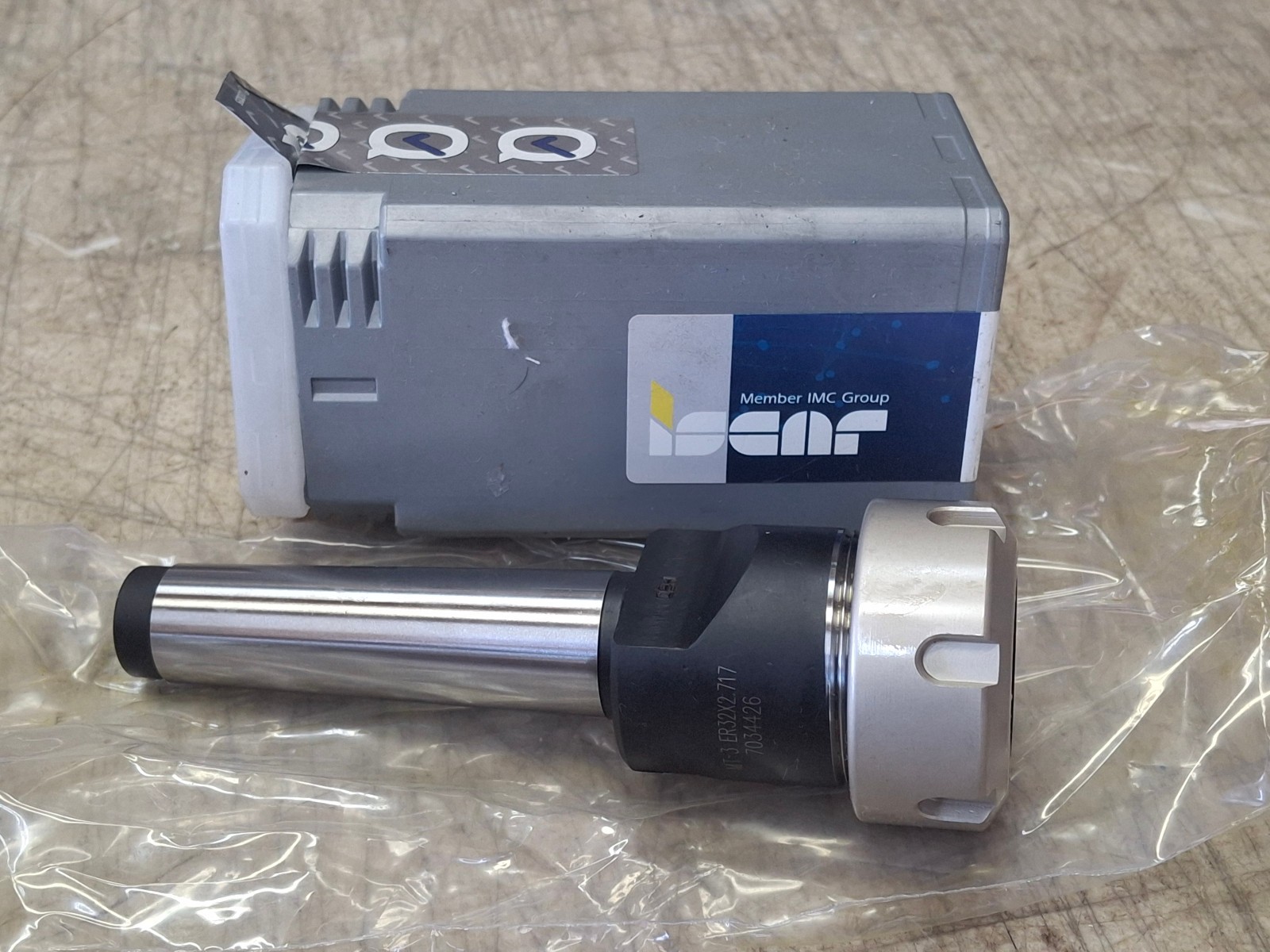 Iscar 4501813 ER32 Collet Chuck Holder MT 3 ER32X2.717 Made in Israel