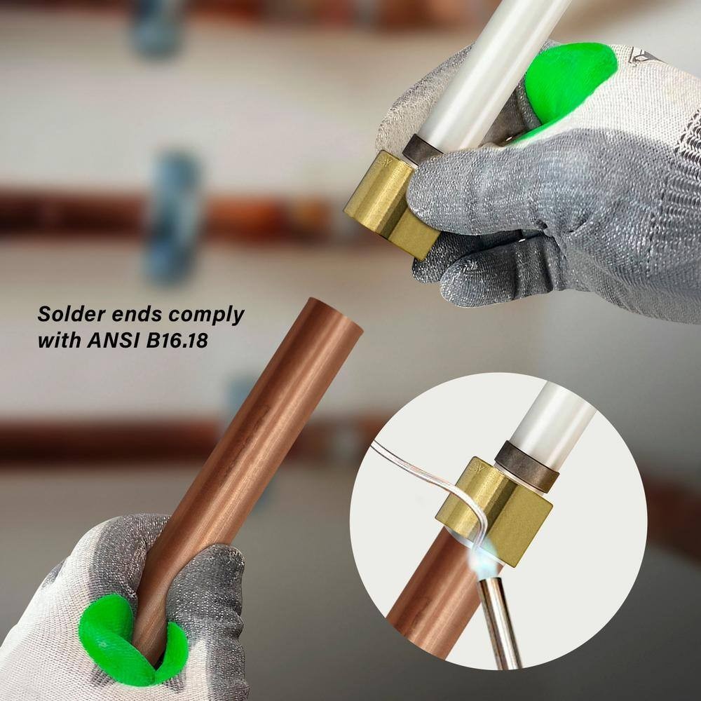 10 Pcs. 1/2″ Pex X 1/2″ Female Sweat Adapter, Half Inch Pex Female Sweat 23-3-6