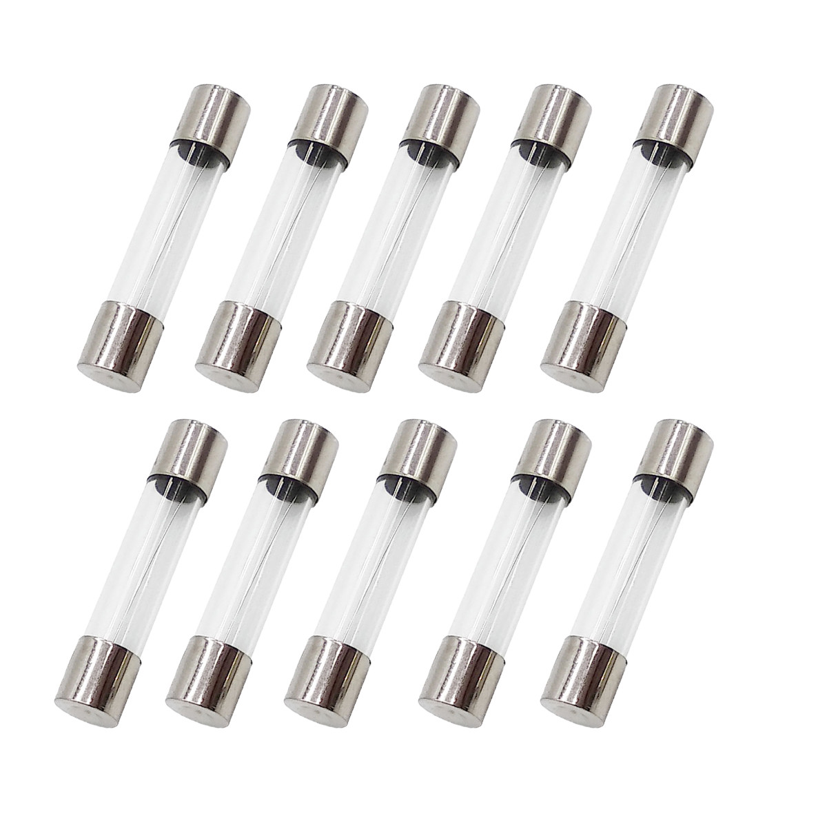 10Pcs 2A FAST Blow Fuse F2AL250V 6x30mm 2 amp Fast Acting 250V