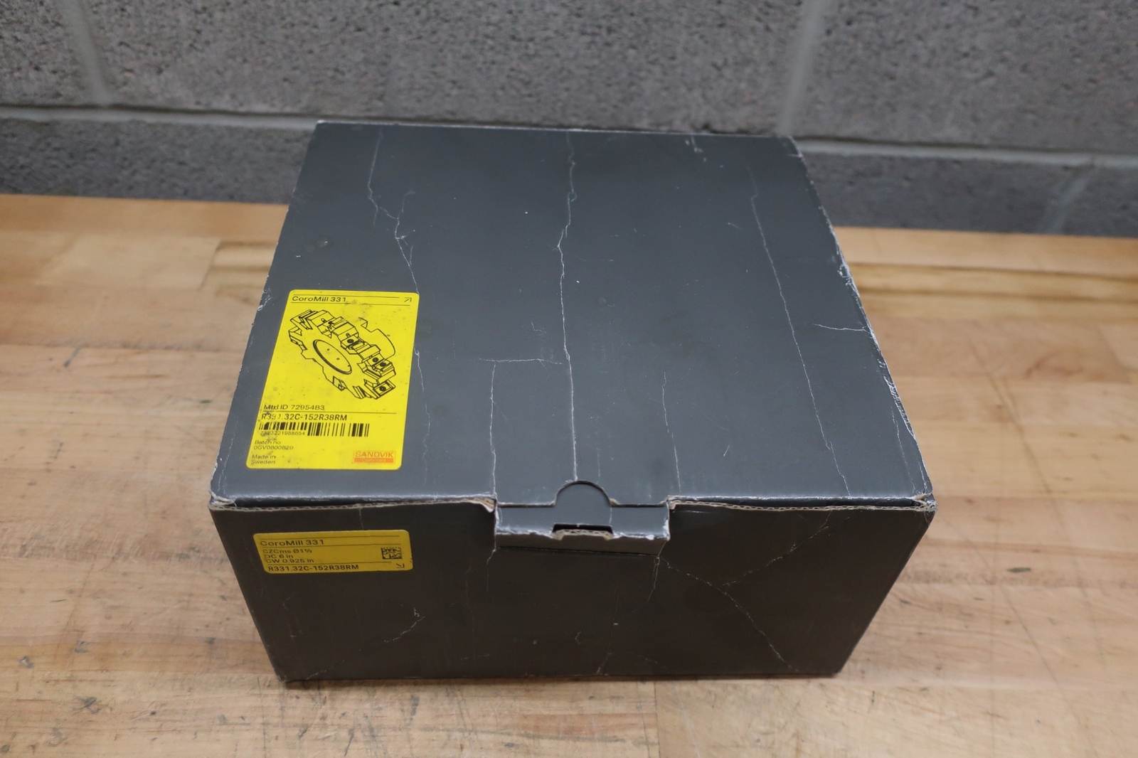 Sandvik R331.32C-152R38RM | 6″ Adjustable Face Disc Milling Cutter