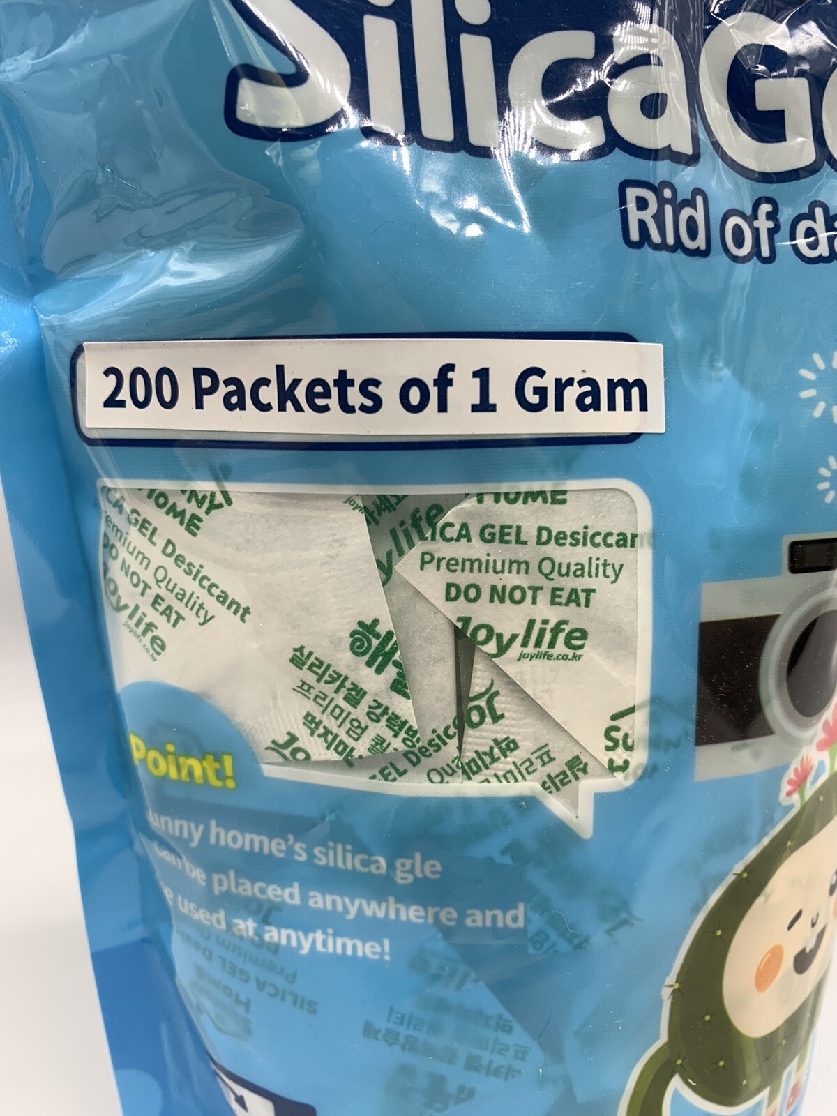 Sunny Home 200 Pack Of 1 Gram Food Grade Silica Gel Rid Of Damp