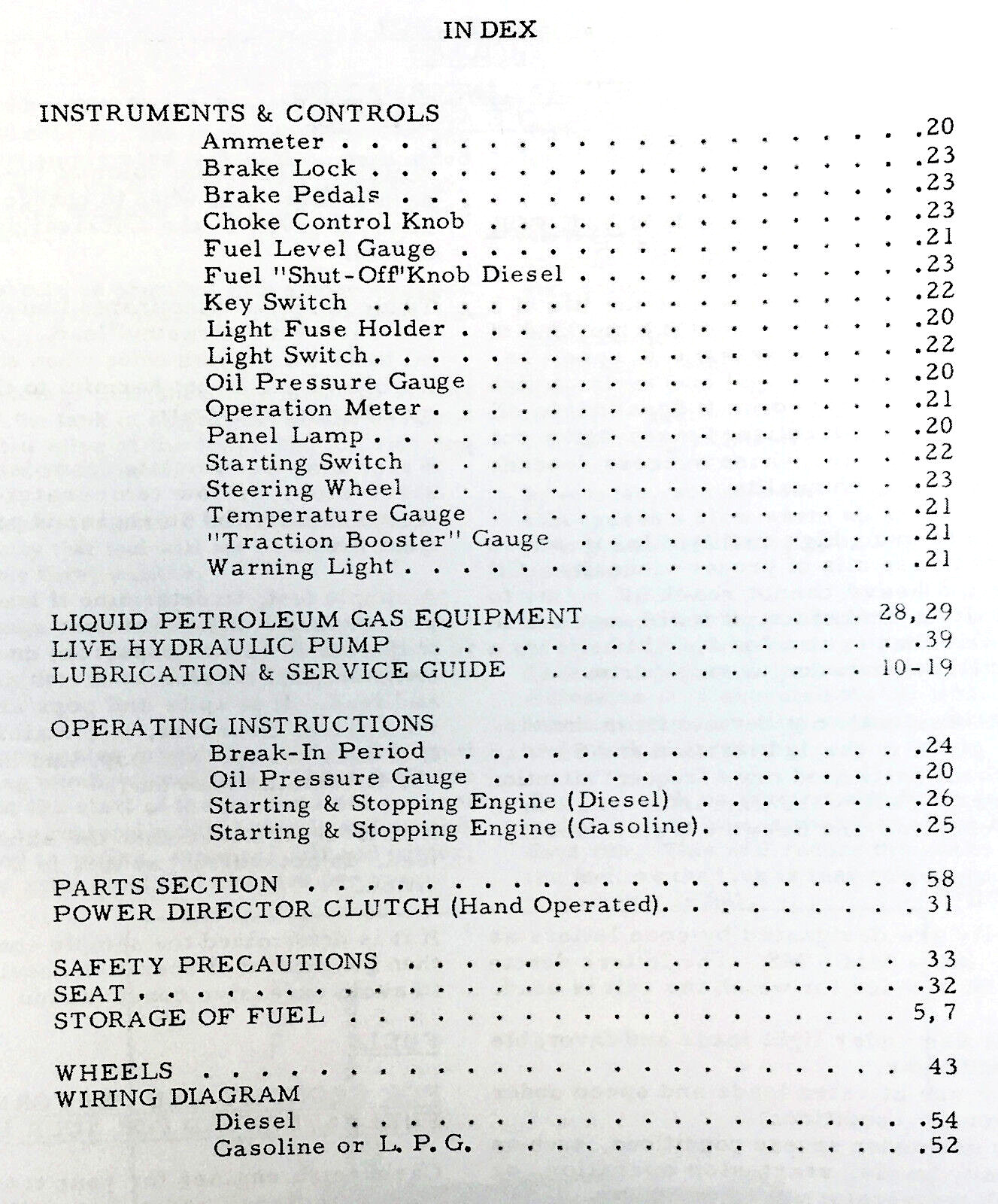 Allis Chalmers D-17 Series 3 Iii Tractor Service Repair Parts Operators Manual