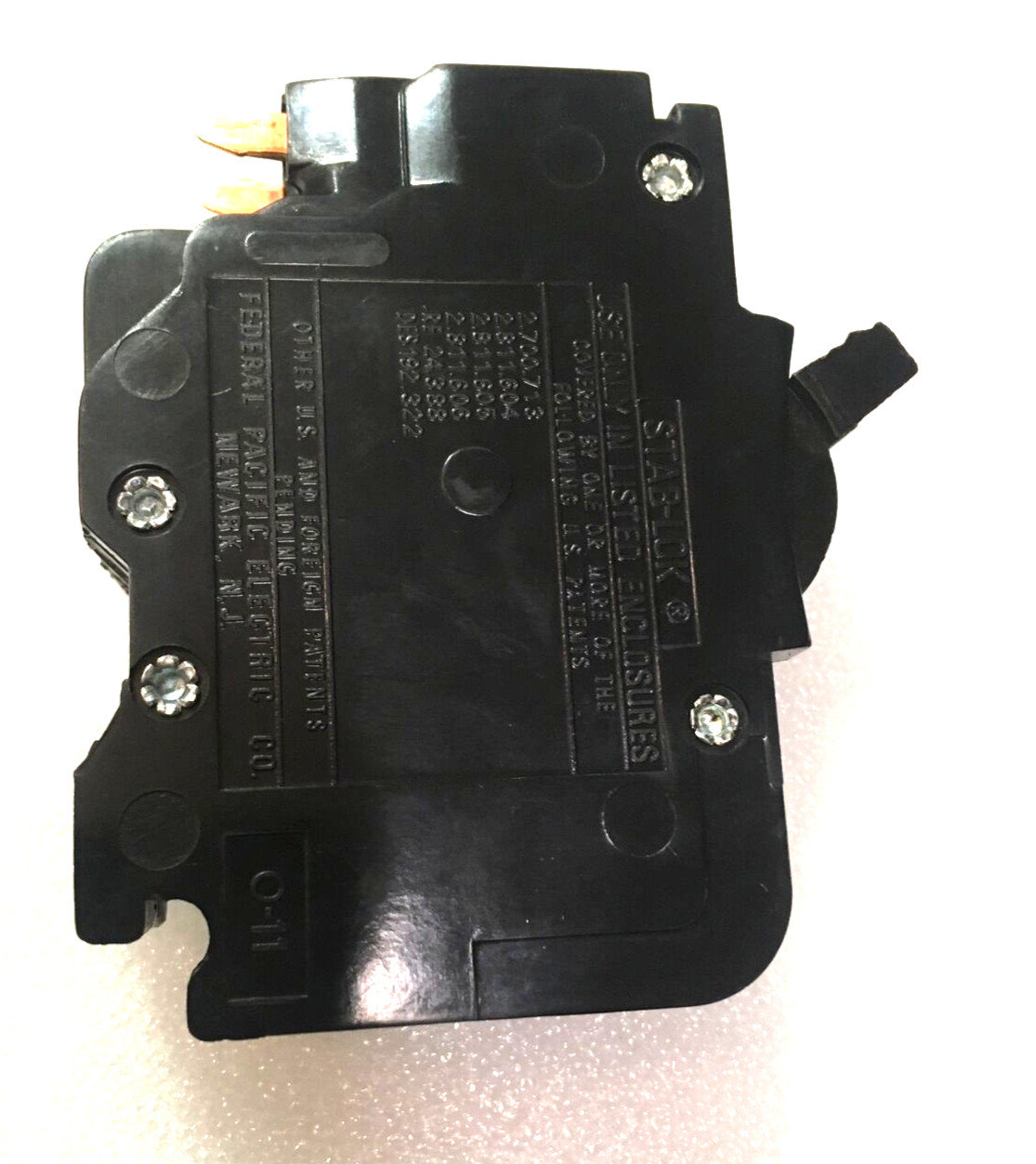 FPE Federal Pacific 20 Amp 2 Pole NC220 Stab-Lok Breaker Mini THIN NC