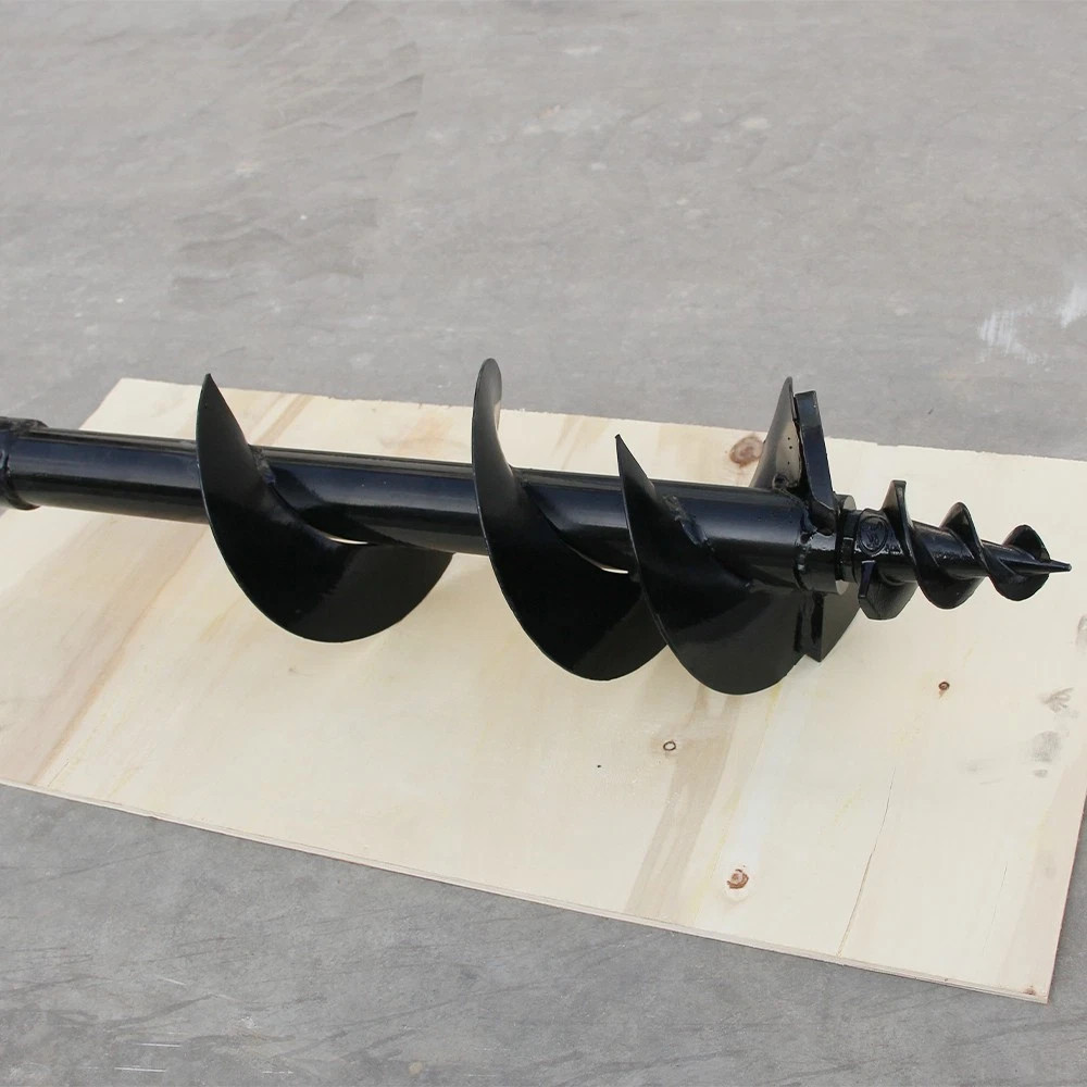 Mini Excavator Attachment Hydraulic 300mm Auger Drill with 25mm Pin FREE SHIP