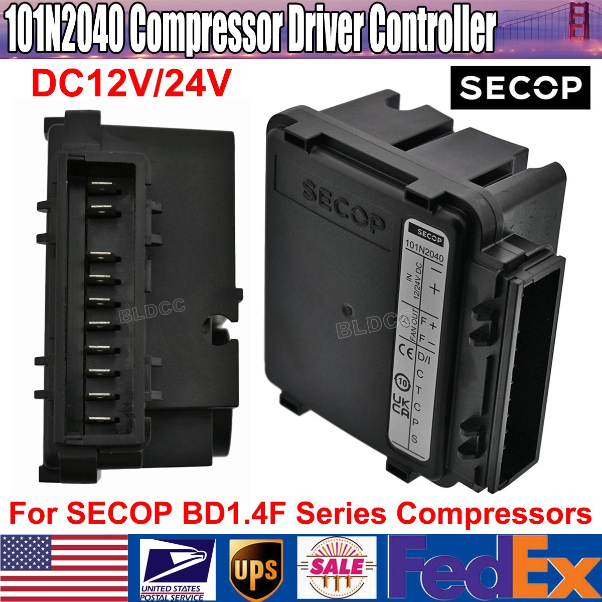12-24V 101N2040 Drive Controller for Secop Car Refrigerator BD1.4F DC Compressor