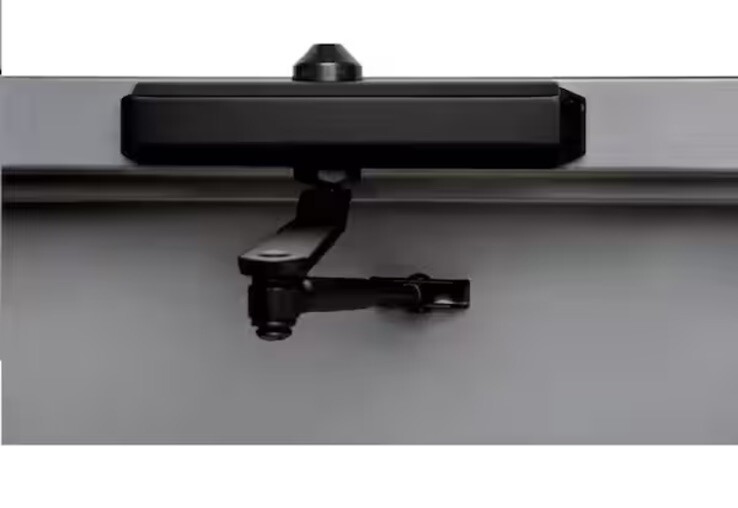 Universal Hardware Heavy-Duty All-in-One Matte Black Commercial Door Closer New!