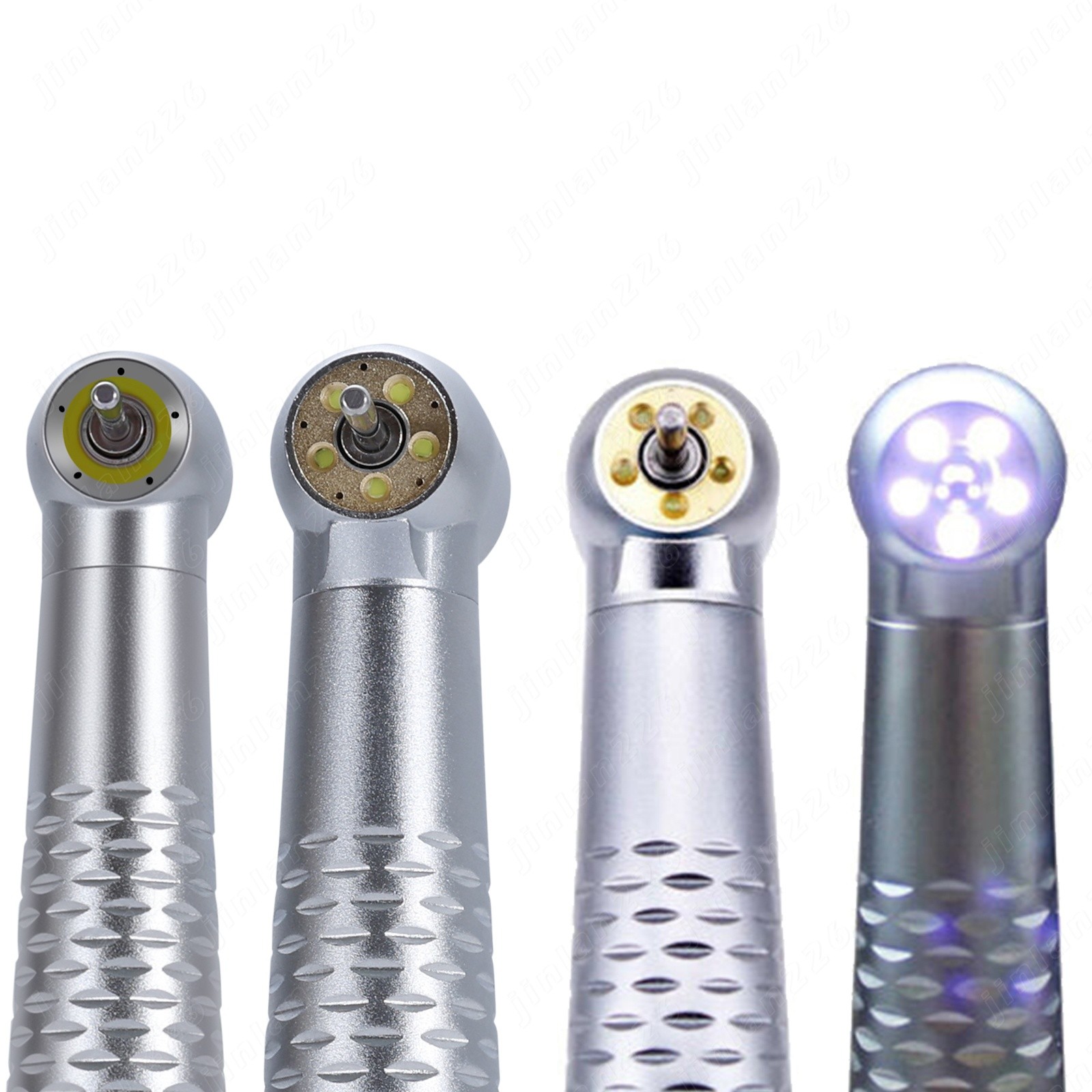 Dental 6LED High Speed Air Turbine Handpiece E-Generator Push Button Fit for NSK