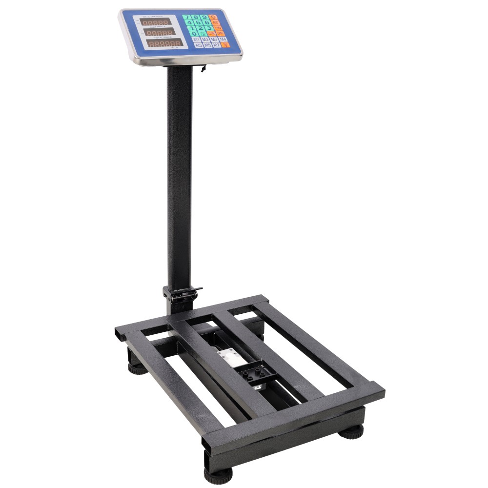 660 Lbs Weight Computing Digital Scale Floor Platform Scale 0.1 Lbs Accuracy