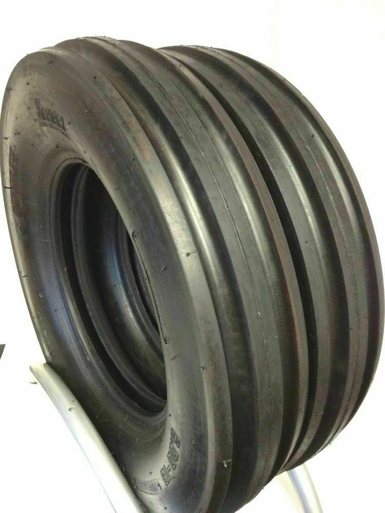 2 (TWO) – 6.00-16,600X16,600-16 8 PLY RIB DISC,WAGON Farm Tractor Tires w/Tubes