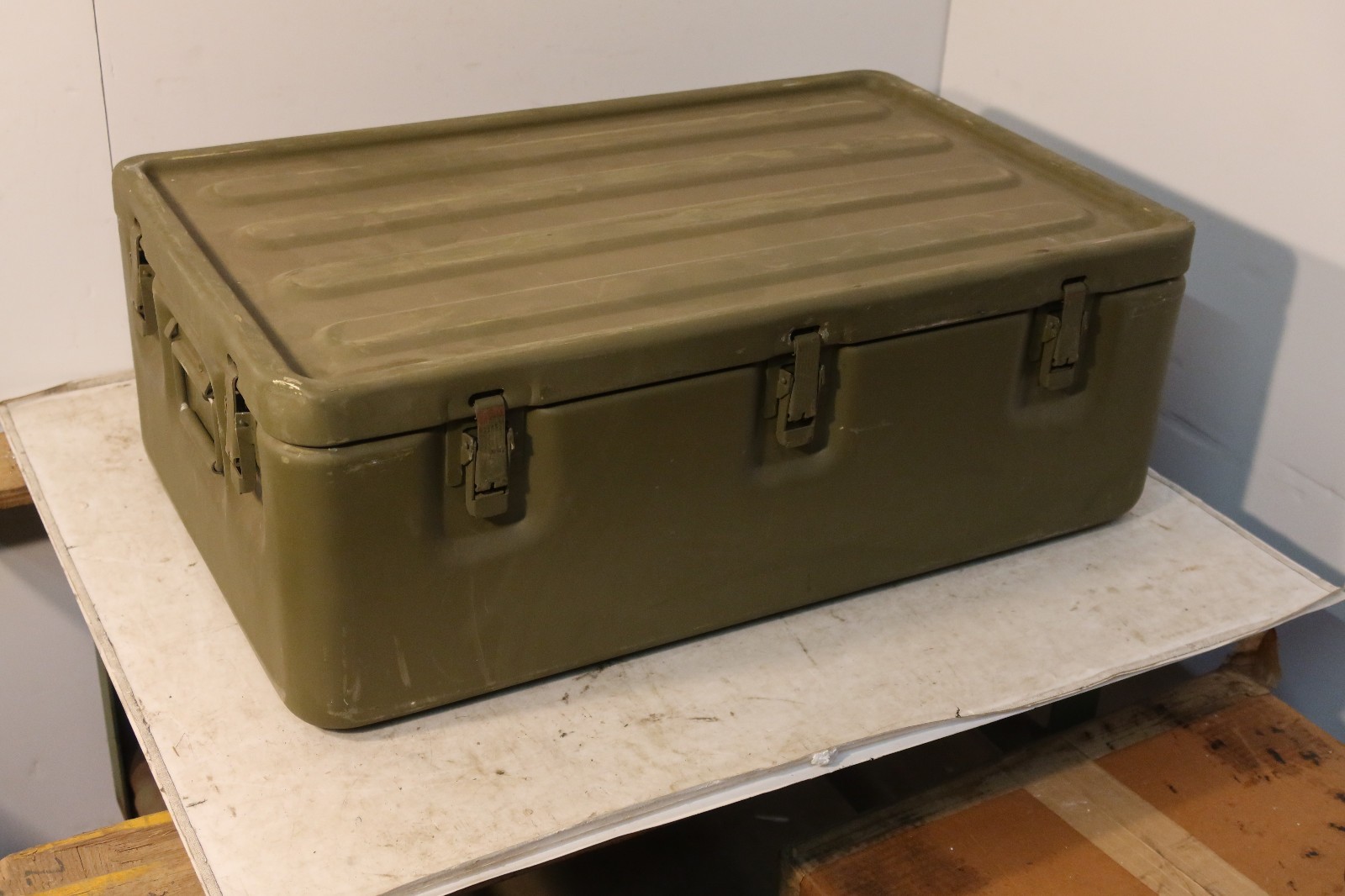 32x20x11 Aluminum Military Medical Chest with Medical Supply 22 Drawer Unit