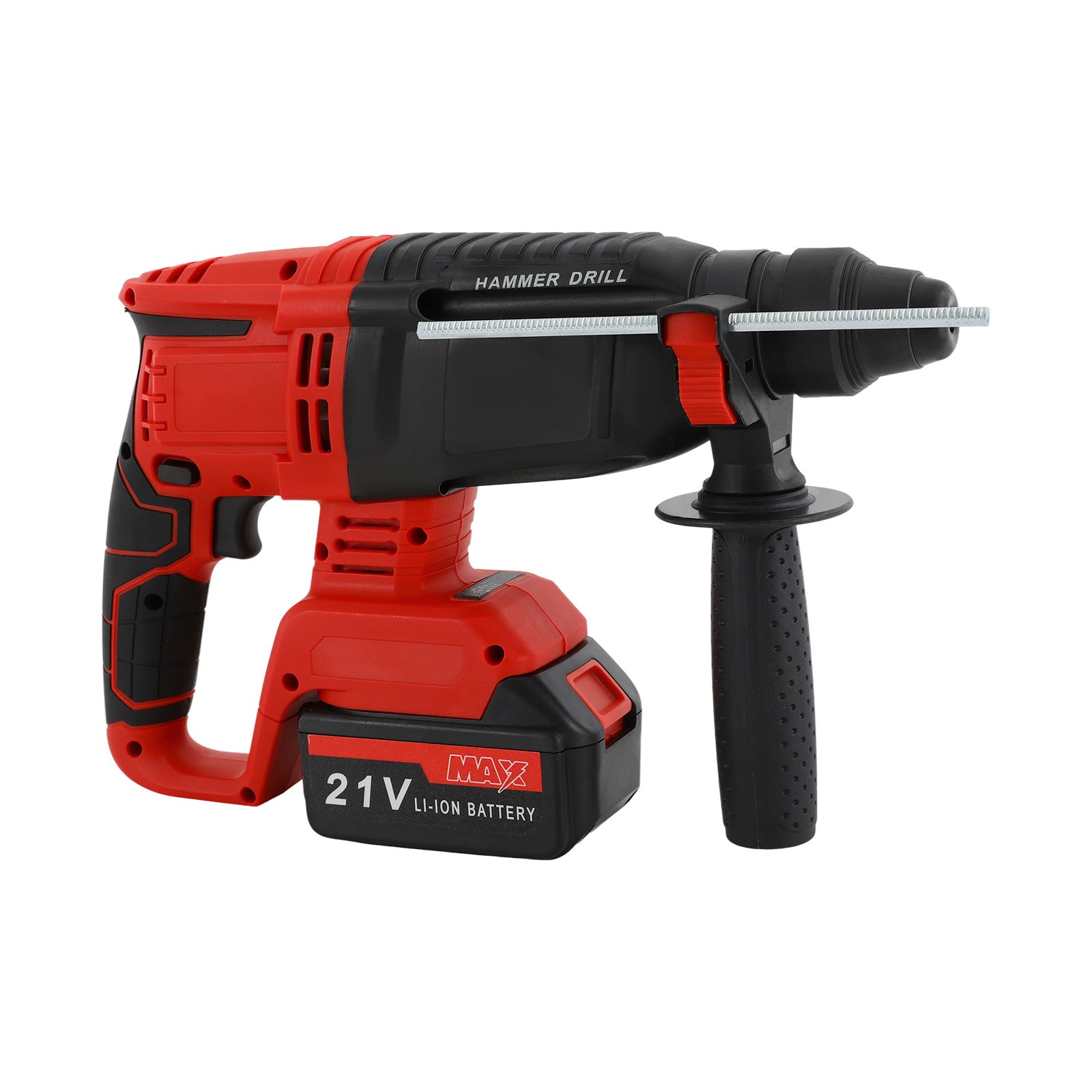 Brushless Hammer Drill Battery-powered Hammer Drill with 4 Modes