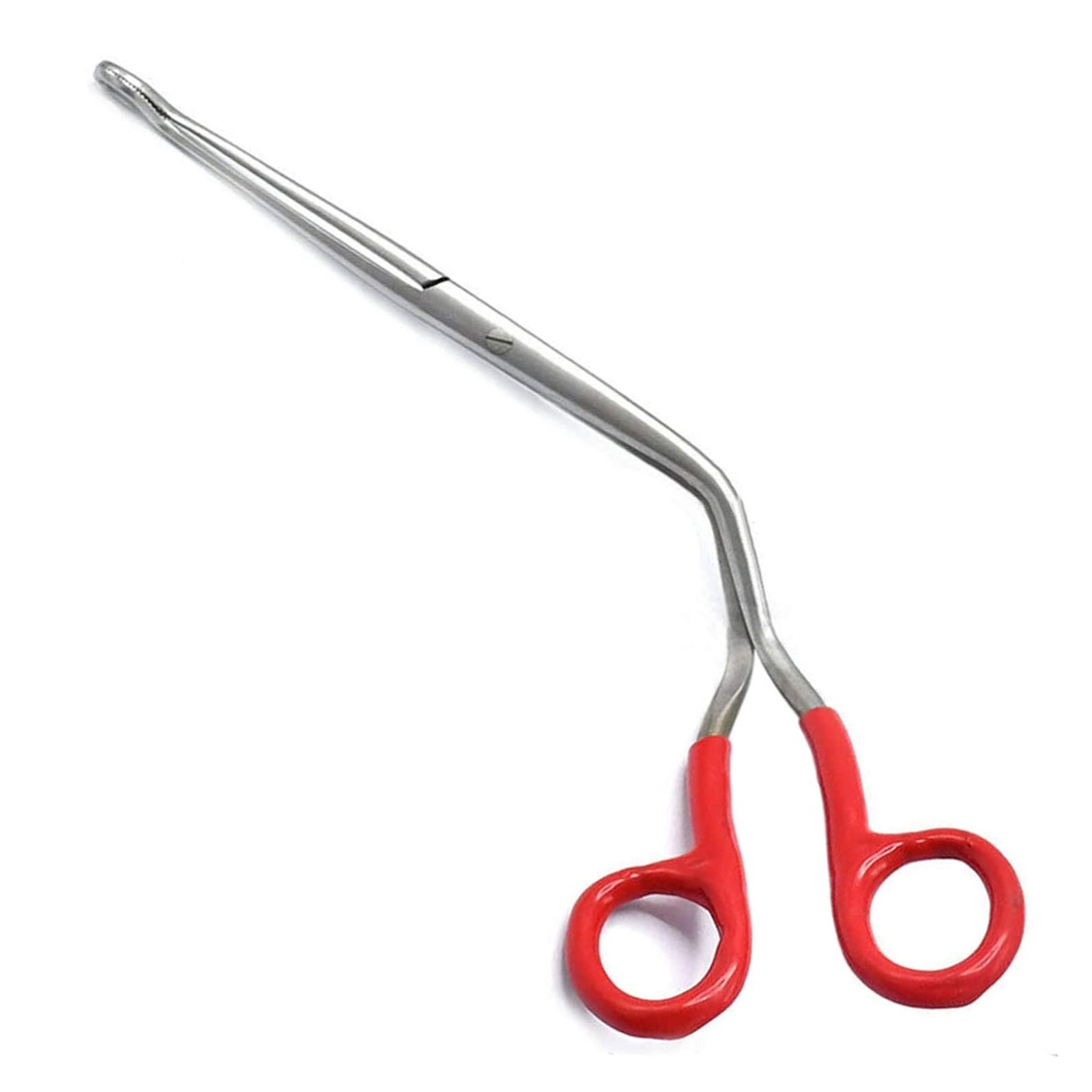 Surgical Magill Catheter Forceps 8″ with PVC Red Grip Handle EMT Anesthesia