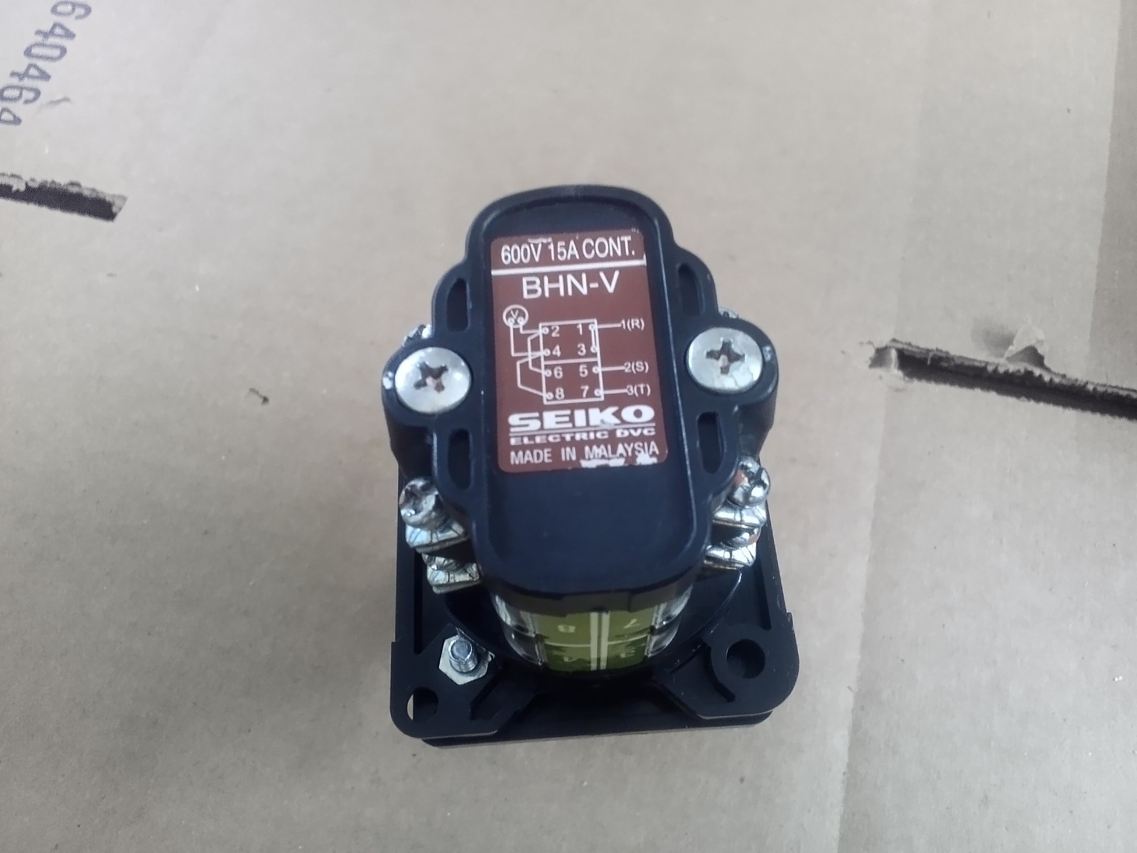 Seiko Electric BHN-V Heat Treat Cam Switch 600V 15A