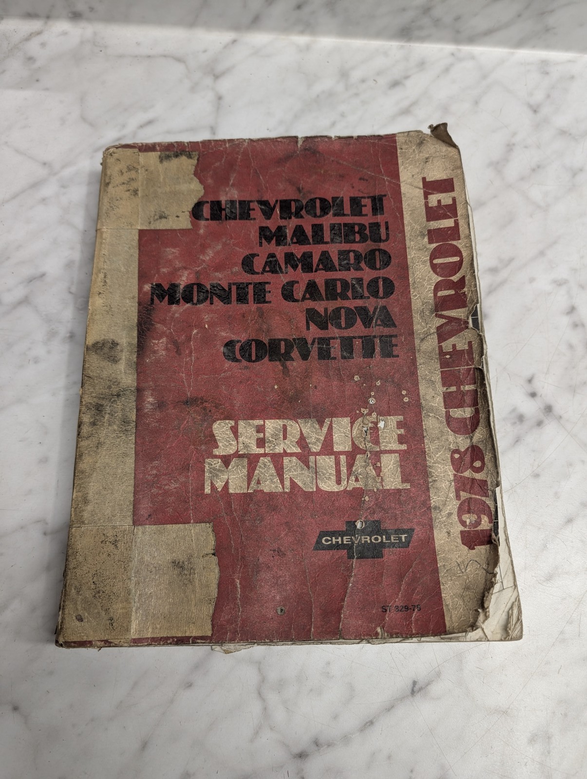 CHEVROLET MALIBU 1978 CHASSIS SERVICE MANUAL CAMARO CORVETTE MONTE CARLO
