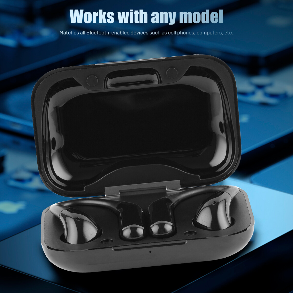 155 Language Smart Translator Earbuds Wireless Bluetooth 5.3 Headphones New