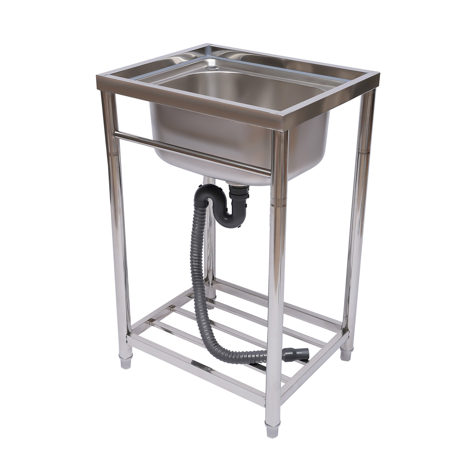 Commercial Stainless Steel Kitchen Utility Sink – 16.93*12.99*7.87in