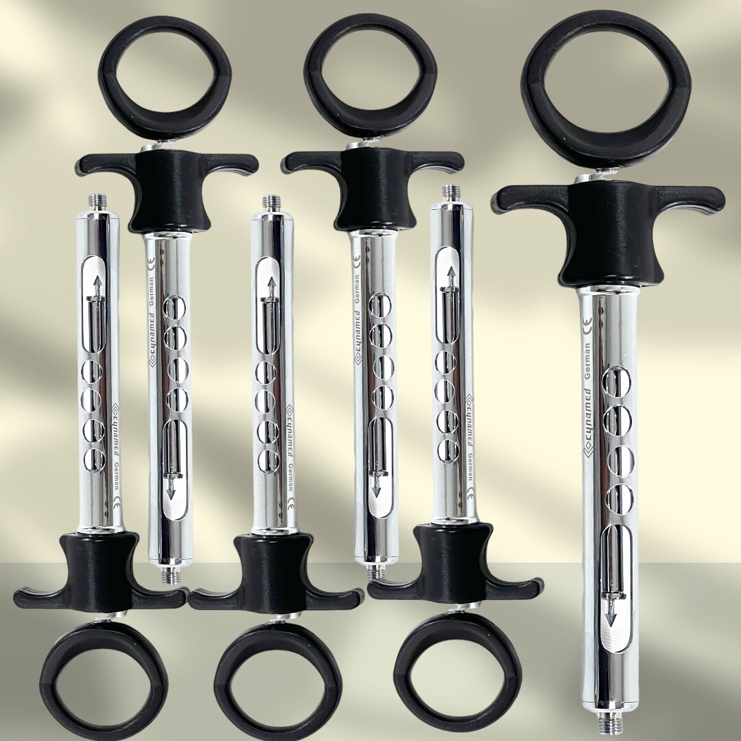 ArTLaB-TYPE C-W DENTAL ANESTHESIA SYRINGE 1.8mL PLASTIC-METAL RING PREMIUM GRADE