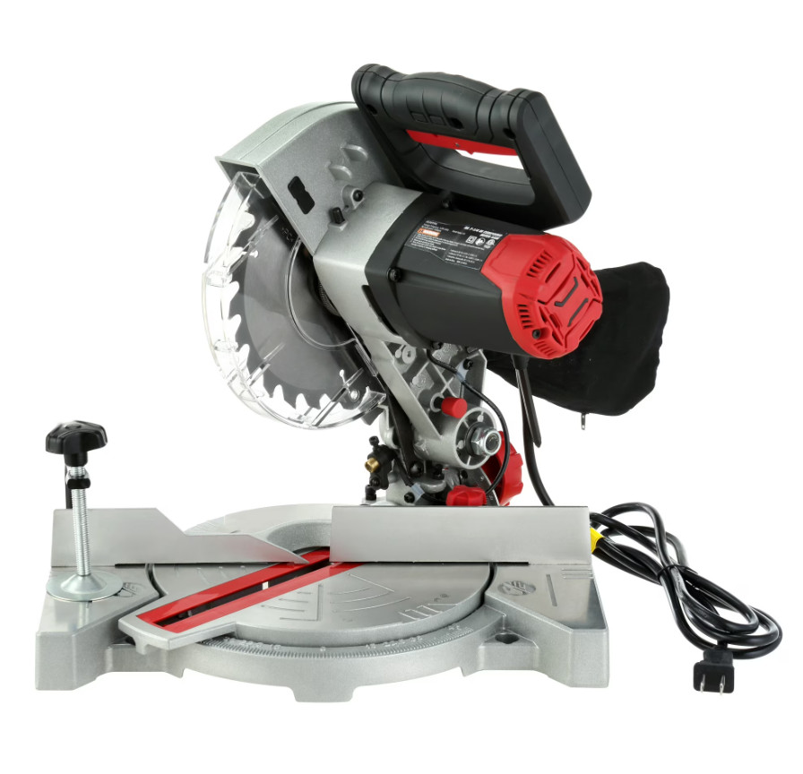 Hyper Tough 9 Amp 7-1/4 inch Corded Compound Miter Saw with Laser Guide, New
