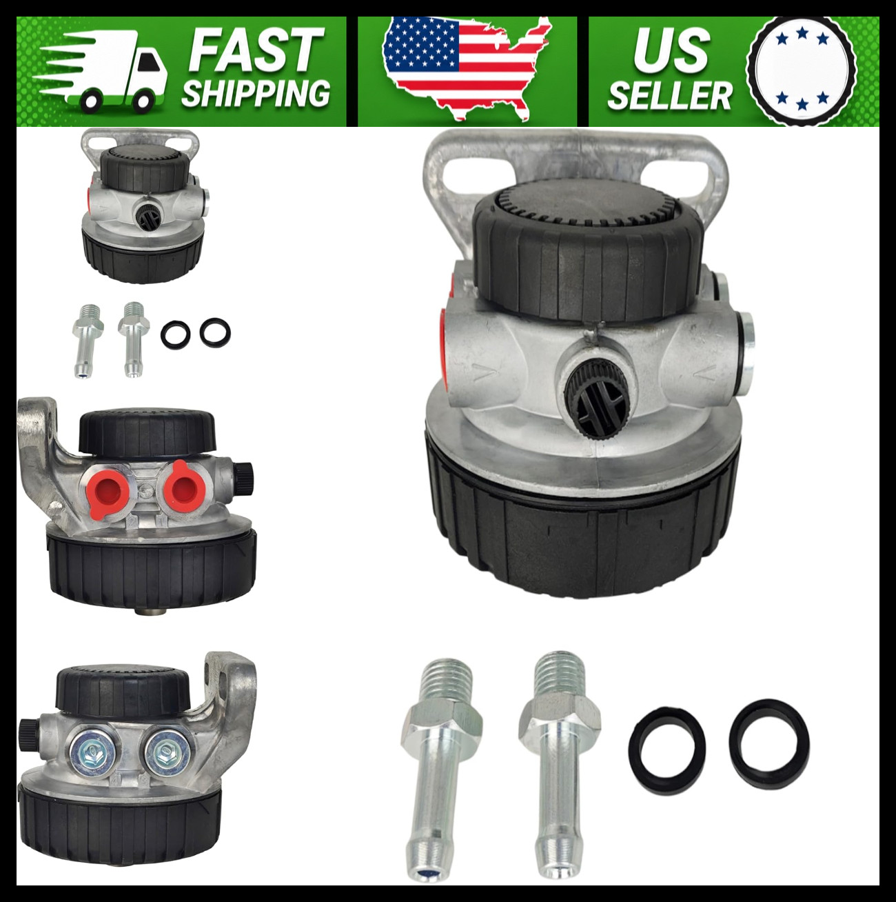 John Deere Fuel Filter Head Assembly Compatible with Tractors and Equipment