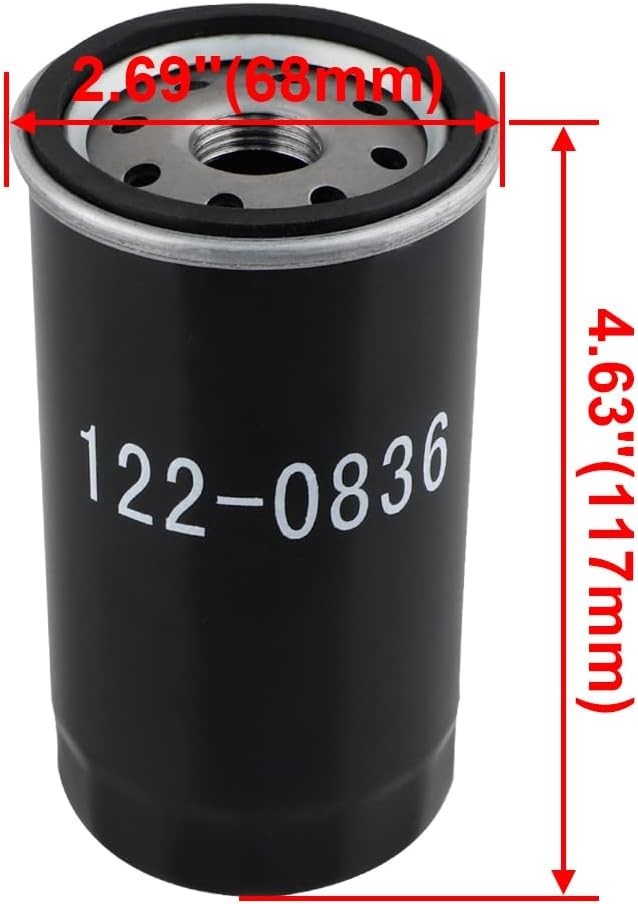 122-0836 Oil Filter 140-3116 Air Filter for Cummins Onan 5500 7000 RV Generators