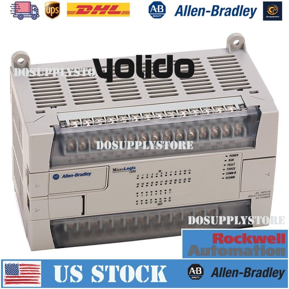 NEW ! Allen-Bradley AB 1762-L24BWA /C MicroLogix 1200 Controller 14-In/10-Out