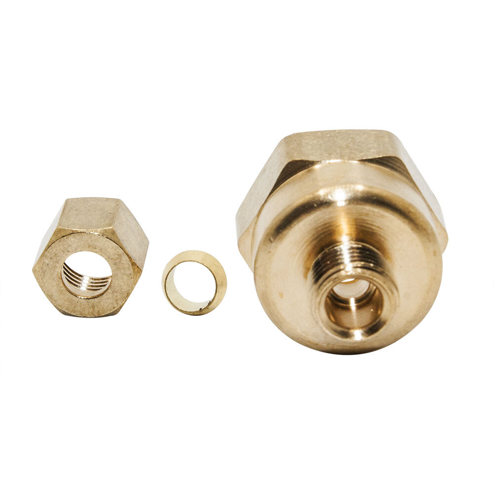 Thrifco 6966019 #66 5/8 Inch x 3/8 Inch Lead-Free Brass Compression FIP Adapter