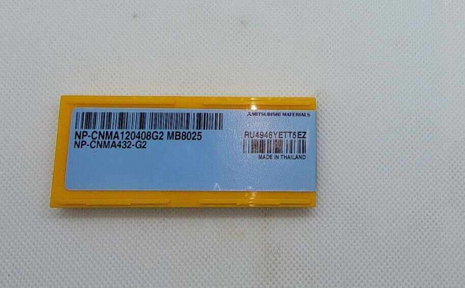 MITSUBISHI NP-CNMA120408G2, NP-CNMA432-G2, MB8025 CARBIDE INSERT
