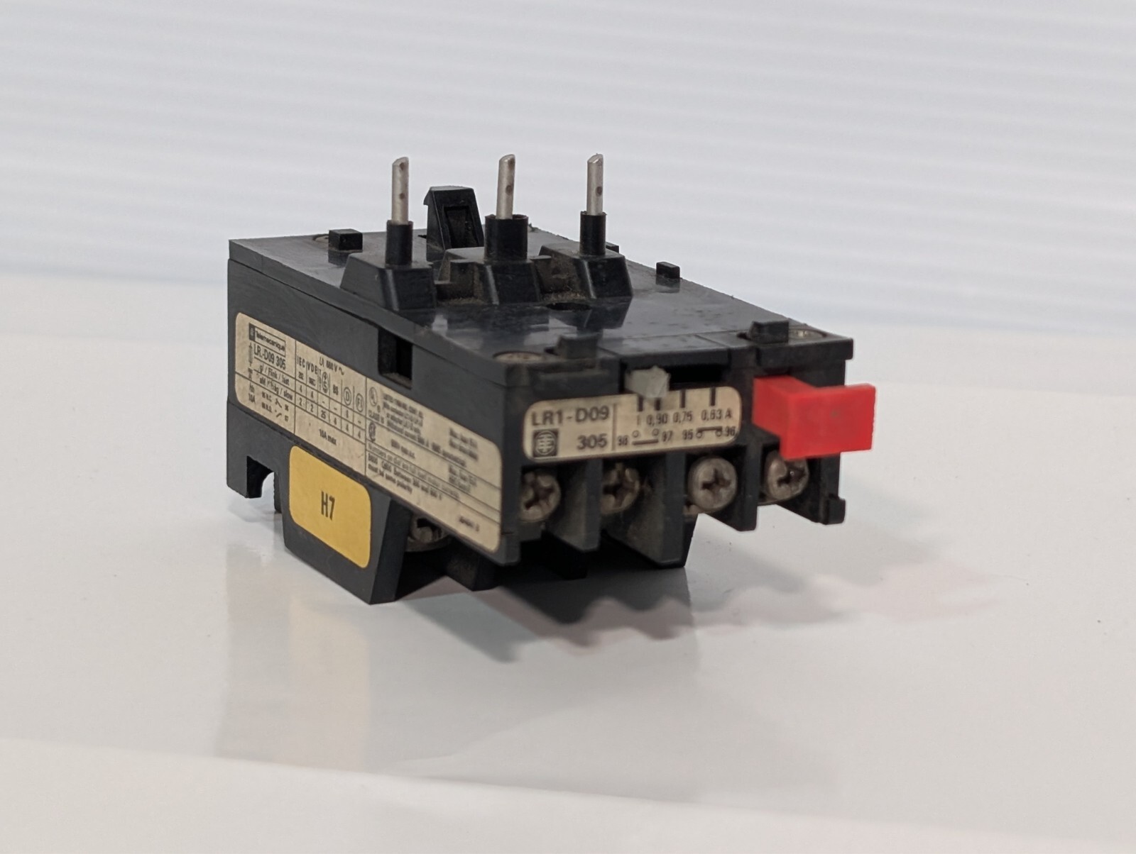 Telemecanique LR1-D09 Overload Relay LR.-D09 305, 600VAC Max, 15A