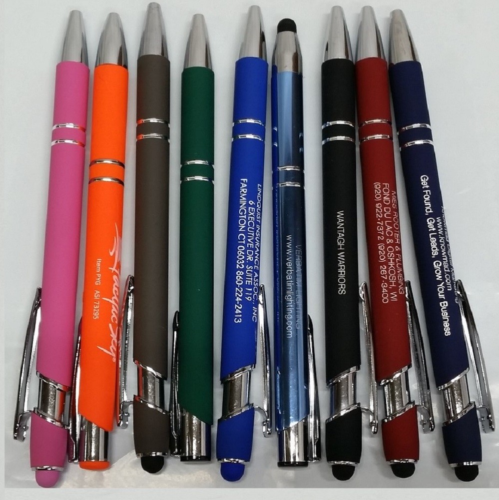 5lb Box Of Assorted Misprint Ink Pens Bulk Ballpoint Pens Retractable Metal Lot