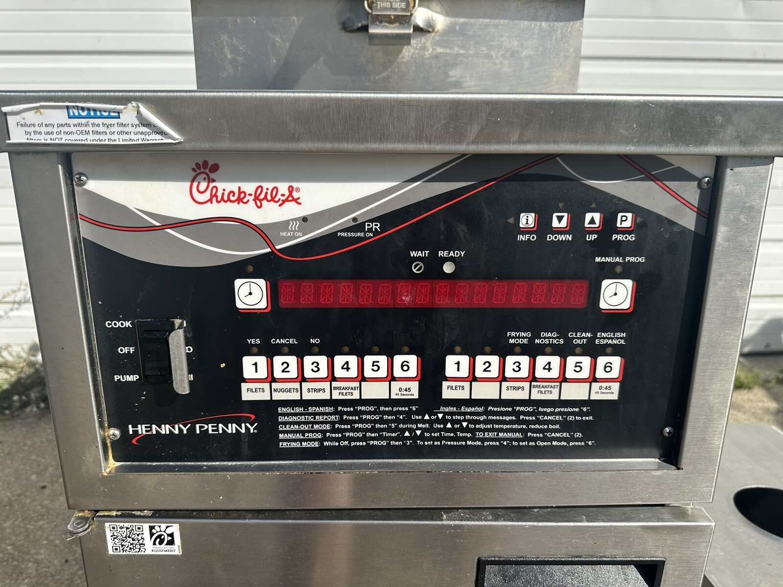 2019 Henny Penny Model 500CFA (PFE500)