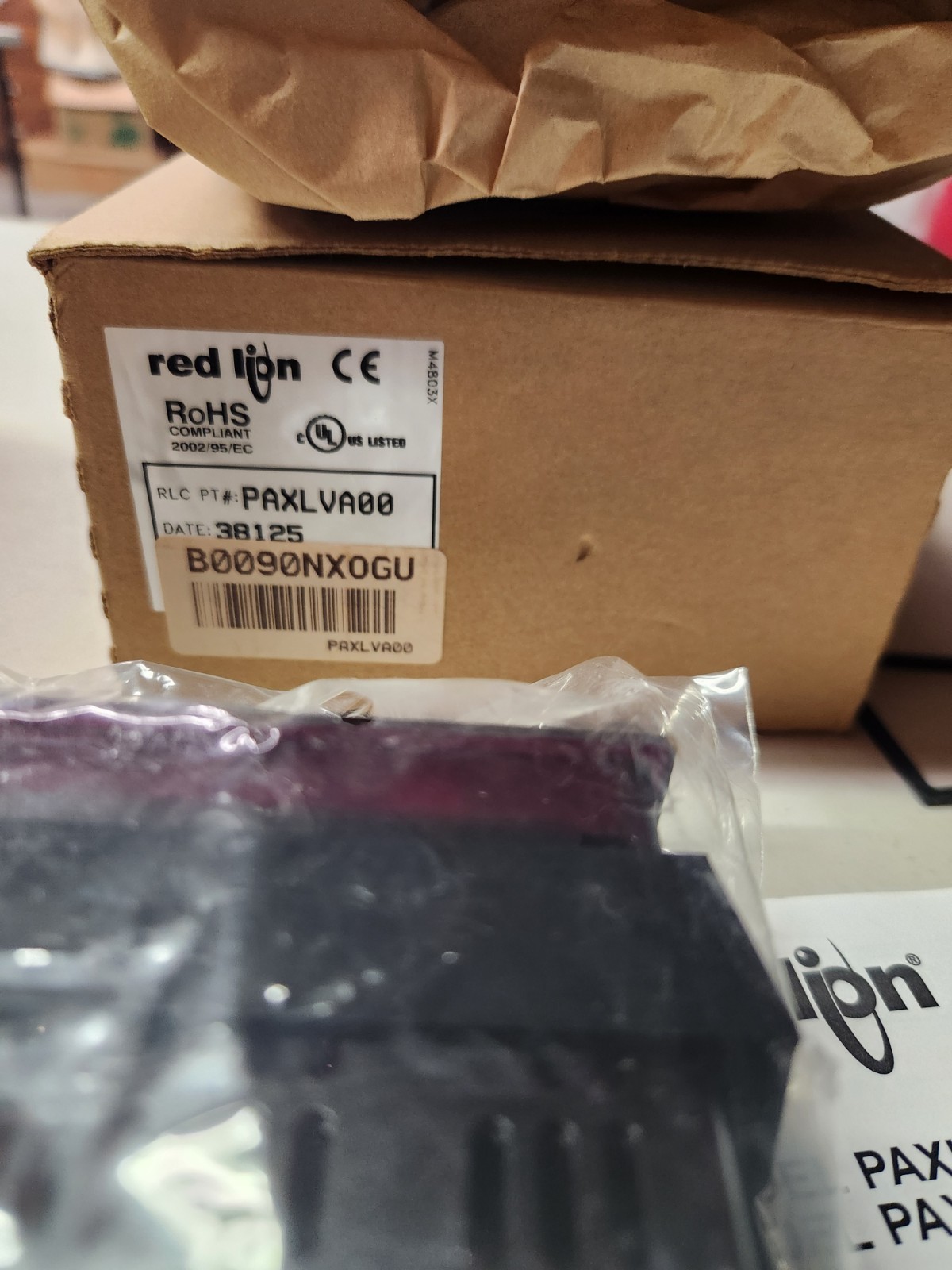 NEW- Red Lion PAXLVA00 Digital Current Meter Display- In Original Packing/Box