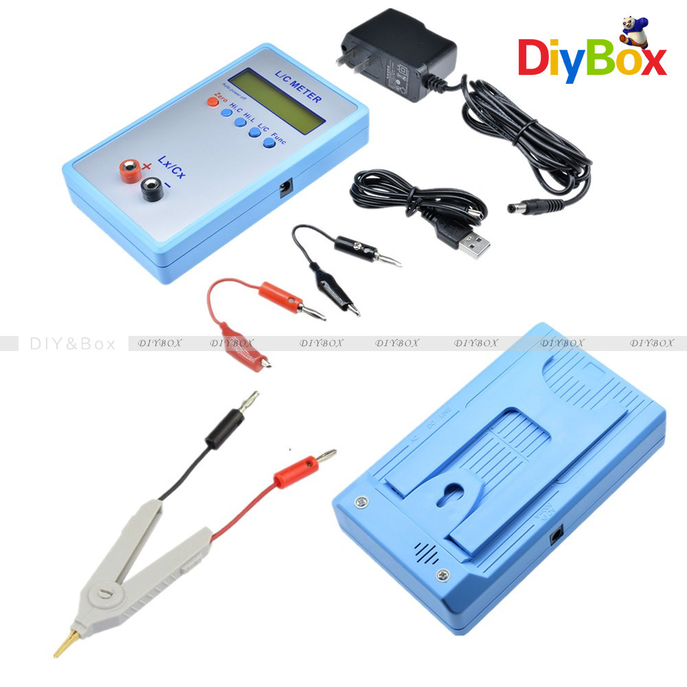 Handheld Capacitance Inductance L/C Meter LCR LC200A Multimeter Electric Bridge