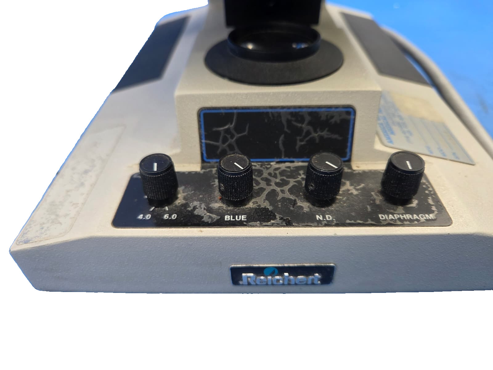 Reichert Microstar IV 410 Dual Head Microscope W/ 4x, 10x, 40x, 100x/1.25
